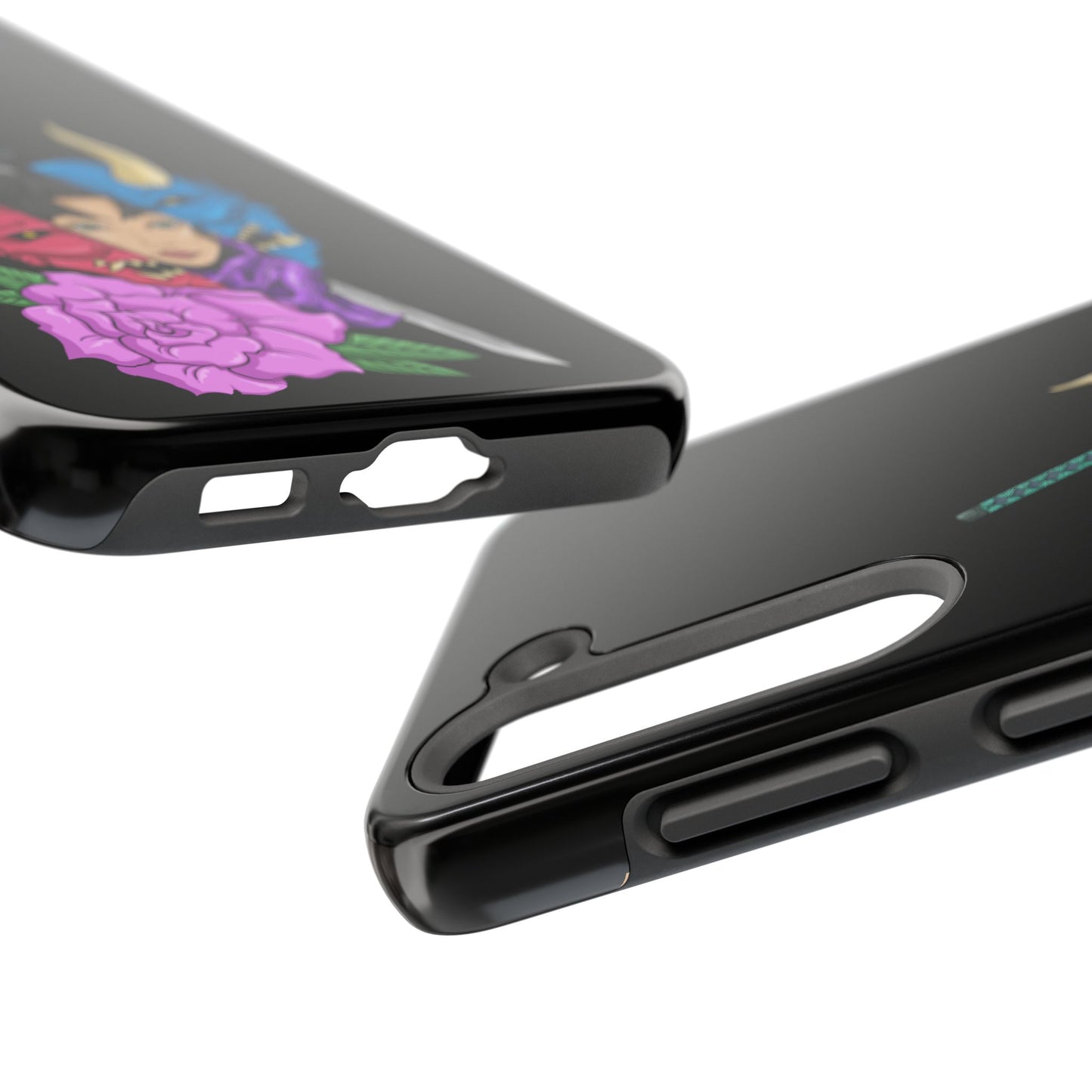 Girl Behind The Mask Tough Phone Case