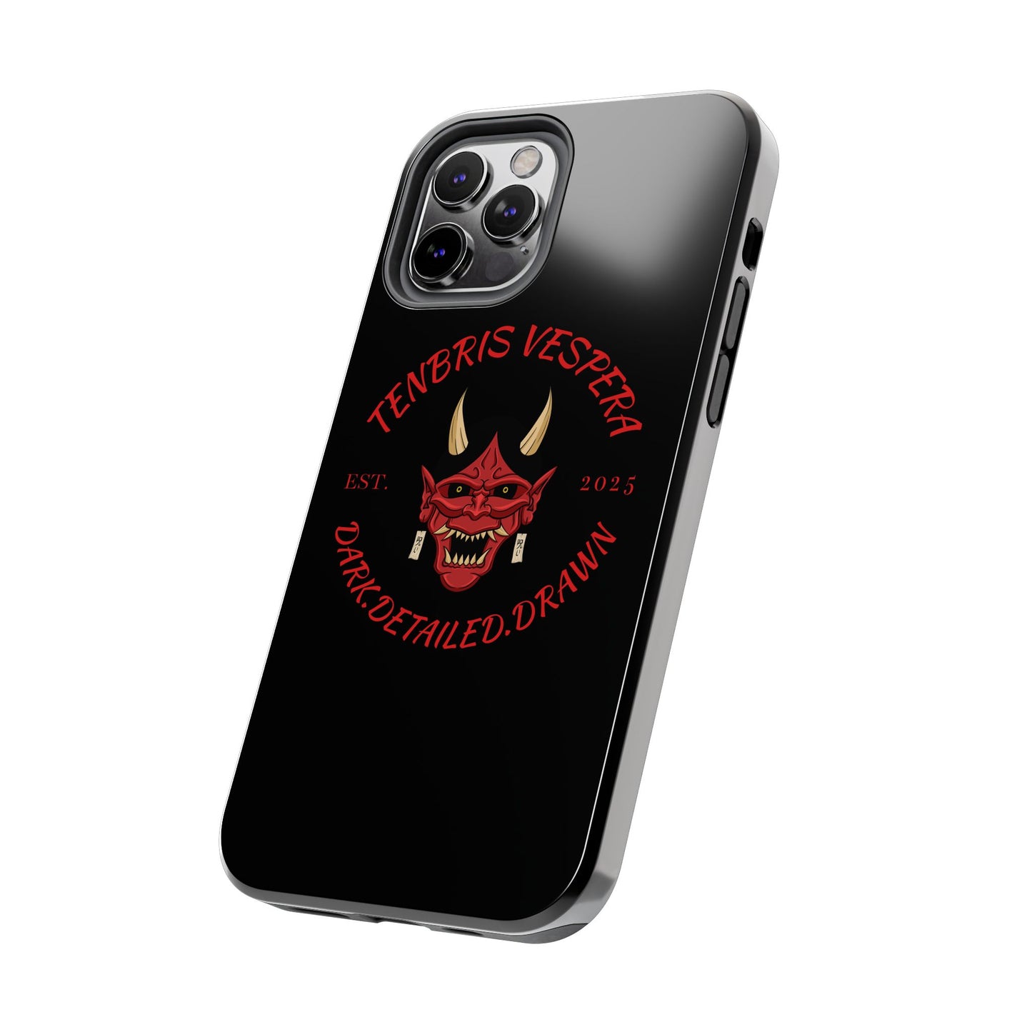 Red Oni Tough Phone Case
