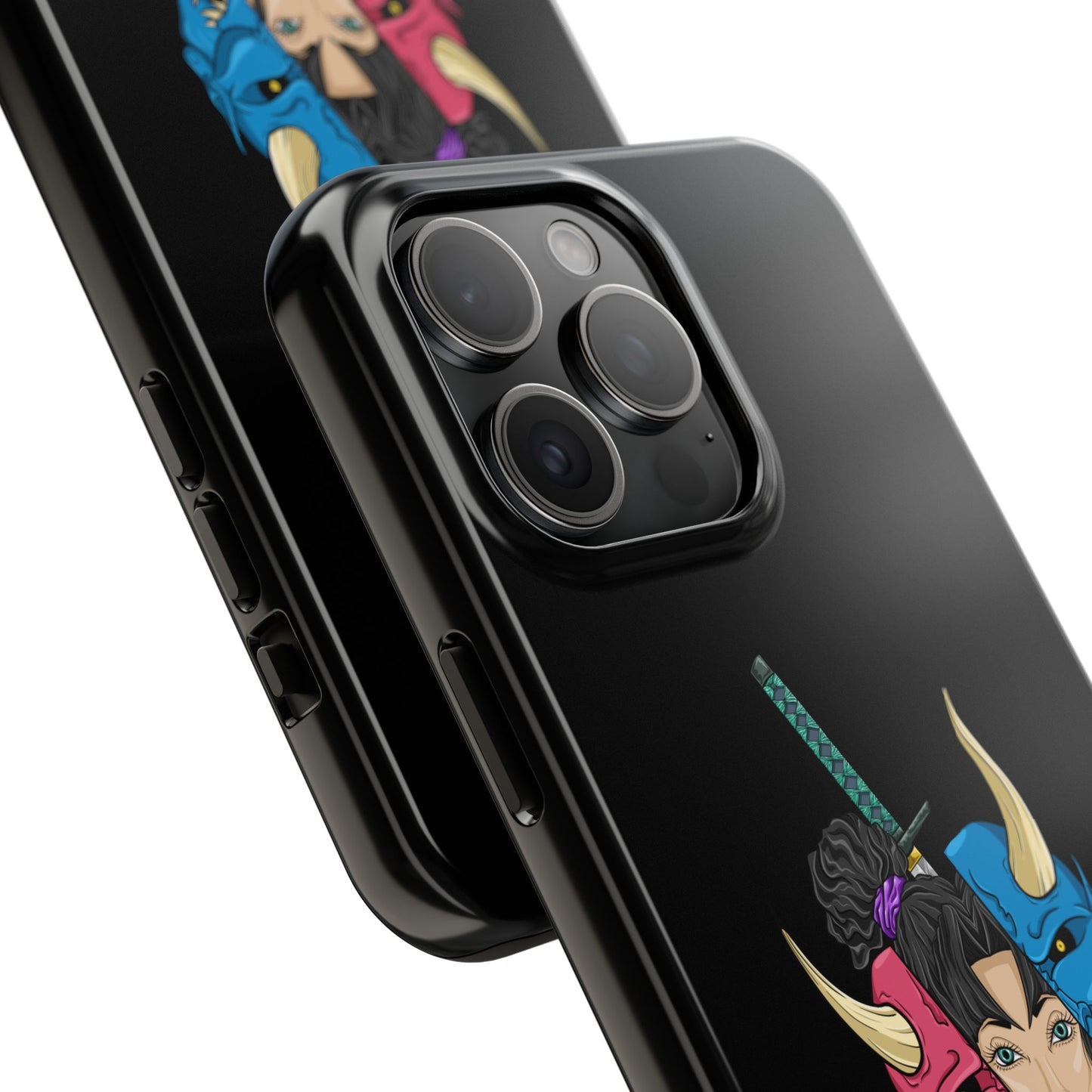 Girl Behind The Mask Tough Phone Case