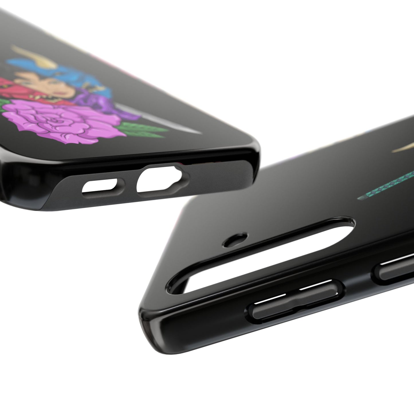 Girl Behind The Mask Tough Phone Case