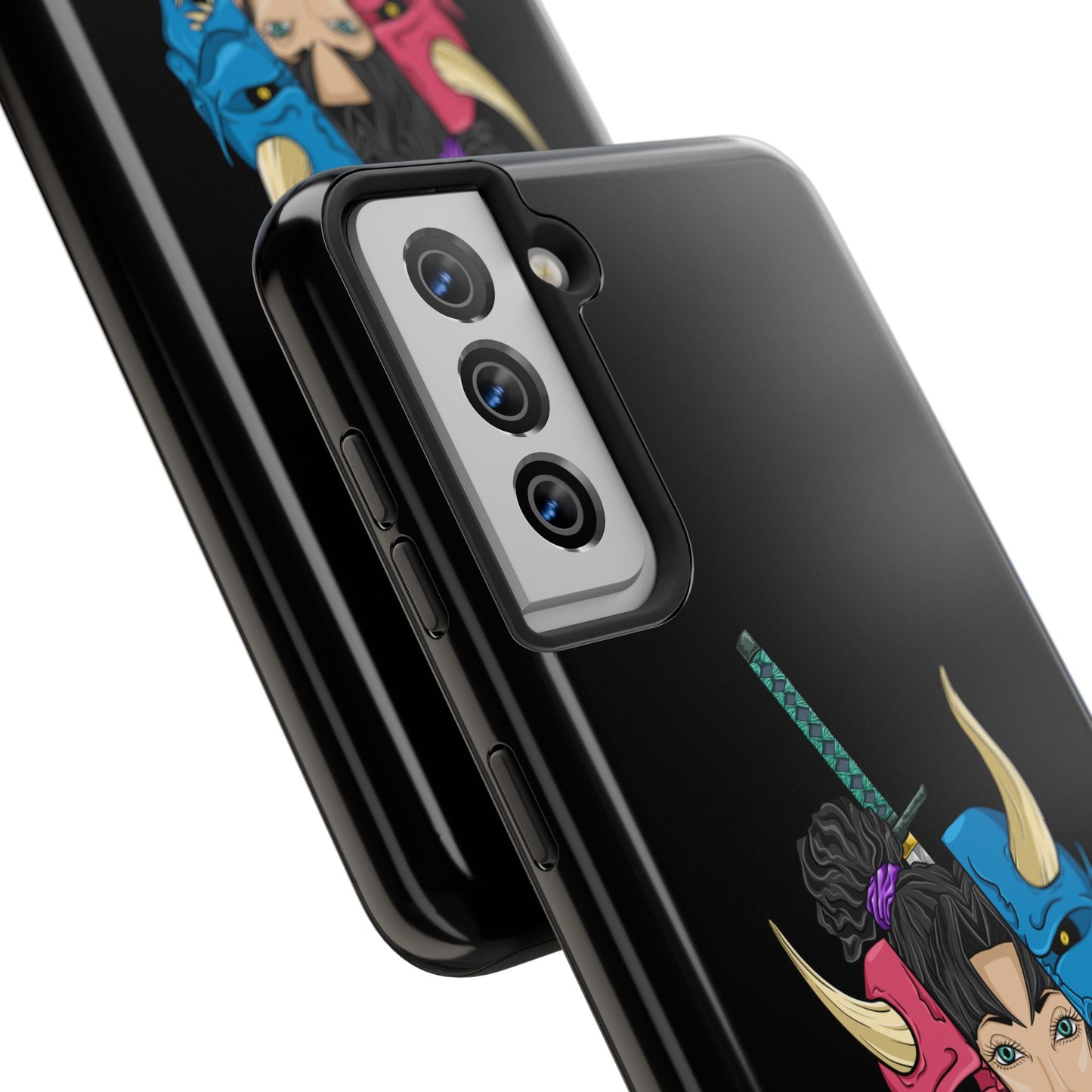 Girl Behind The Mask Tough Phone Case
