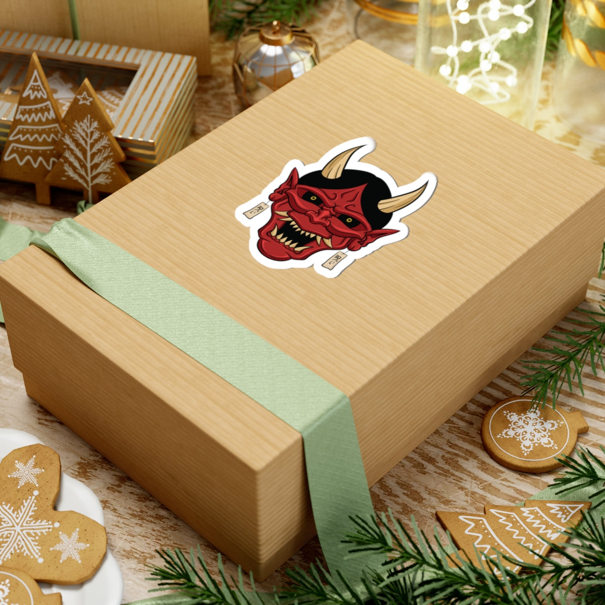 Red Oni Sticker