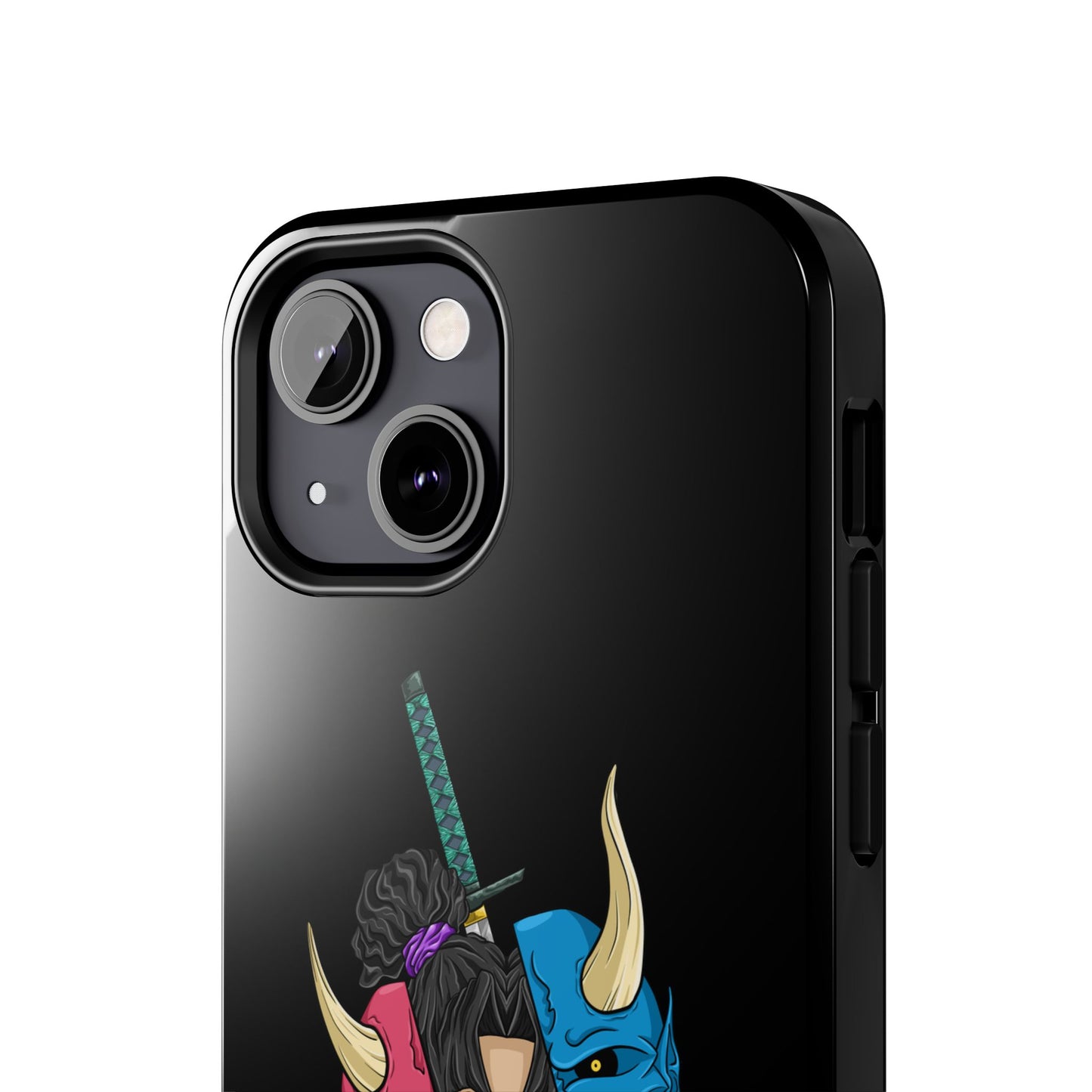 Girl Behind The Mask Tough Phone Case