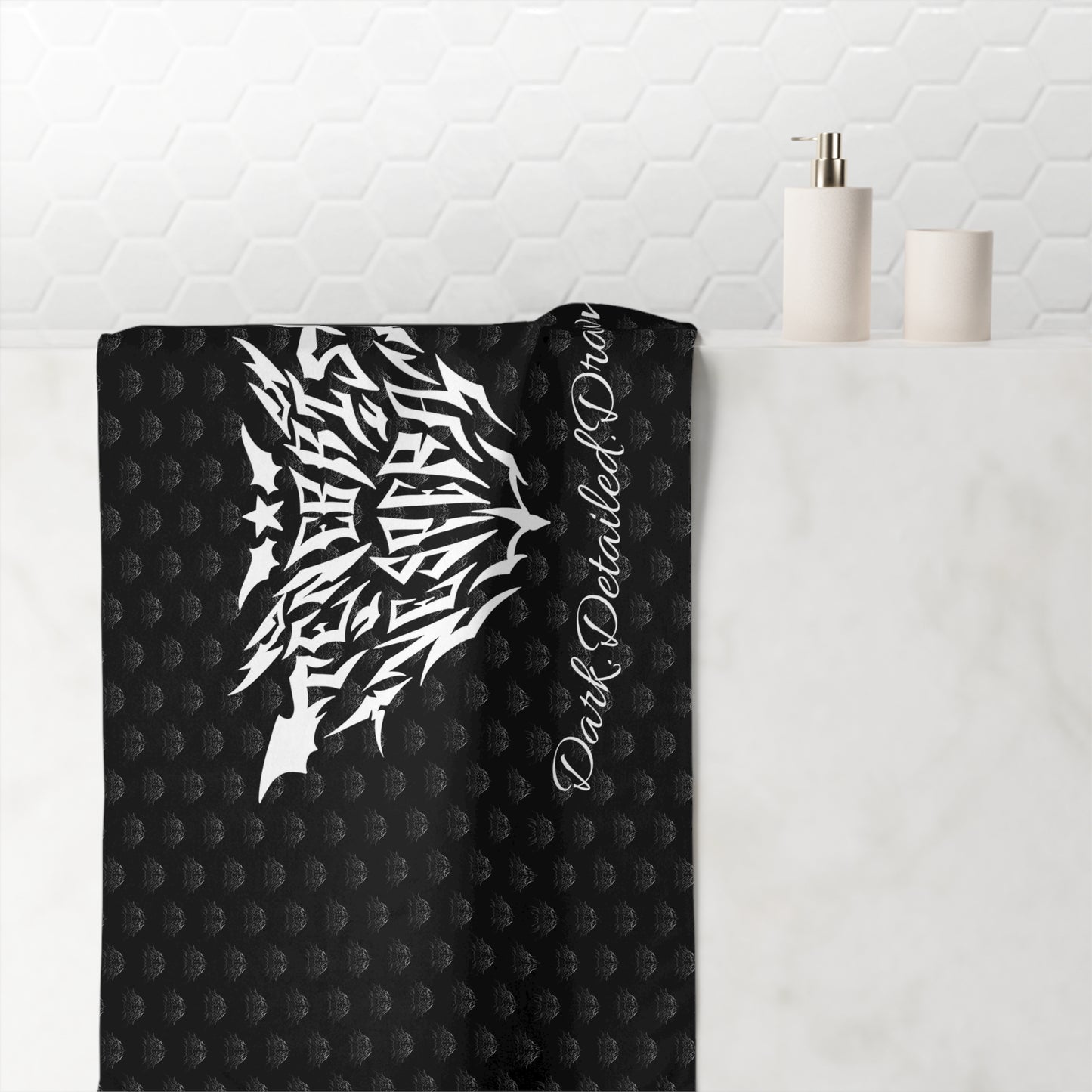 Tenebris Vespera Mink-Cotton Towel