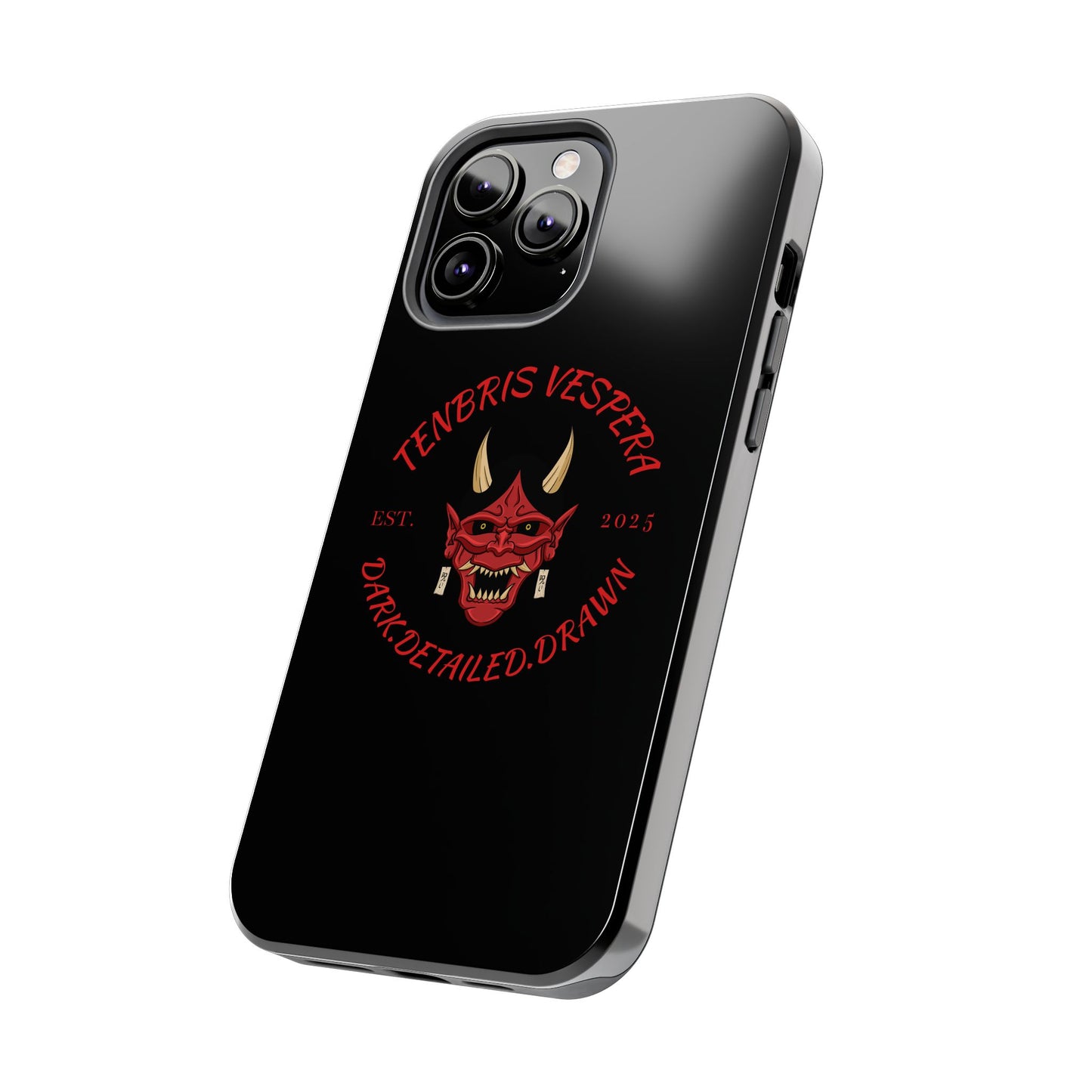 Red Oni Tough Phone Case
