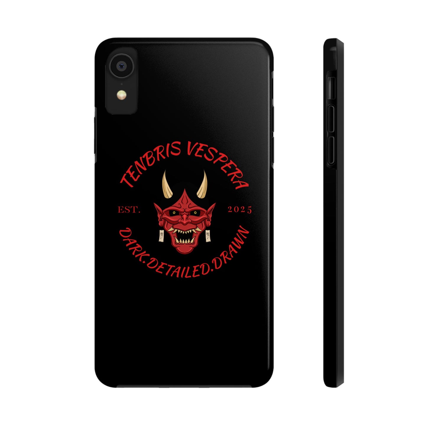Red Oni Tough Phone Case