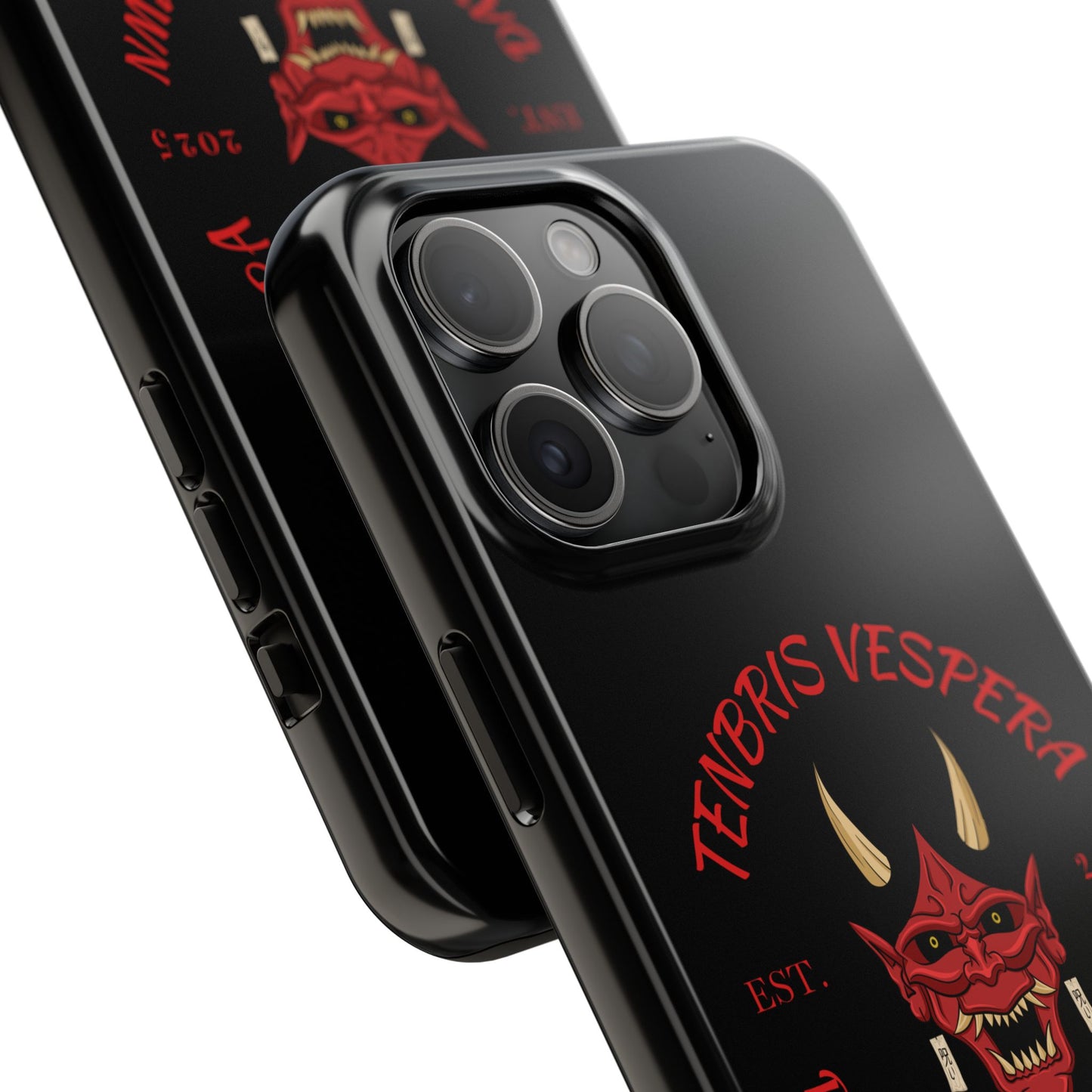 Red Oni Tough Phone Case