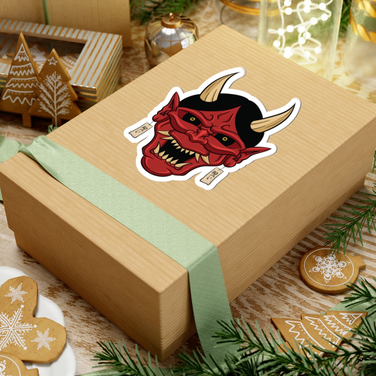 Red Oni Sticker