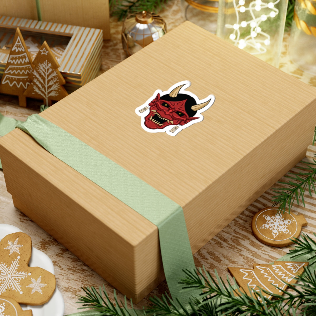 Red Oni Sticker