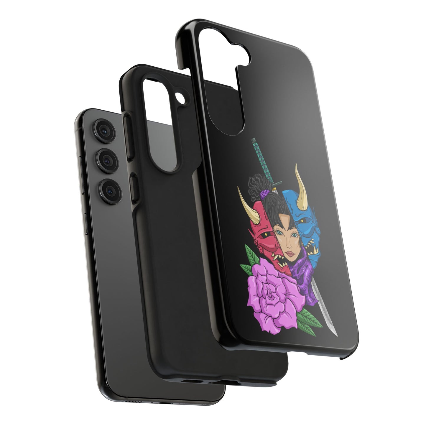 Girl Behind The Mask Tough Phone Case