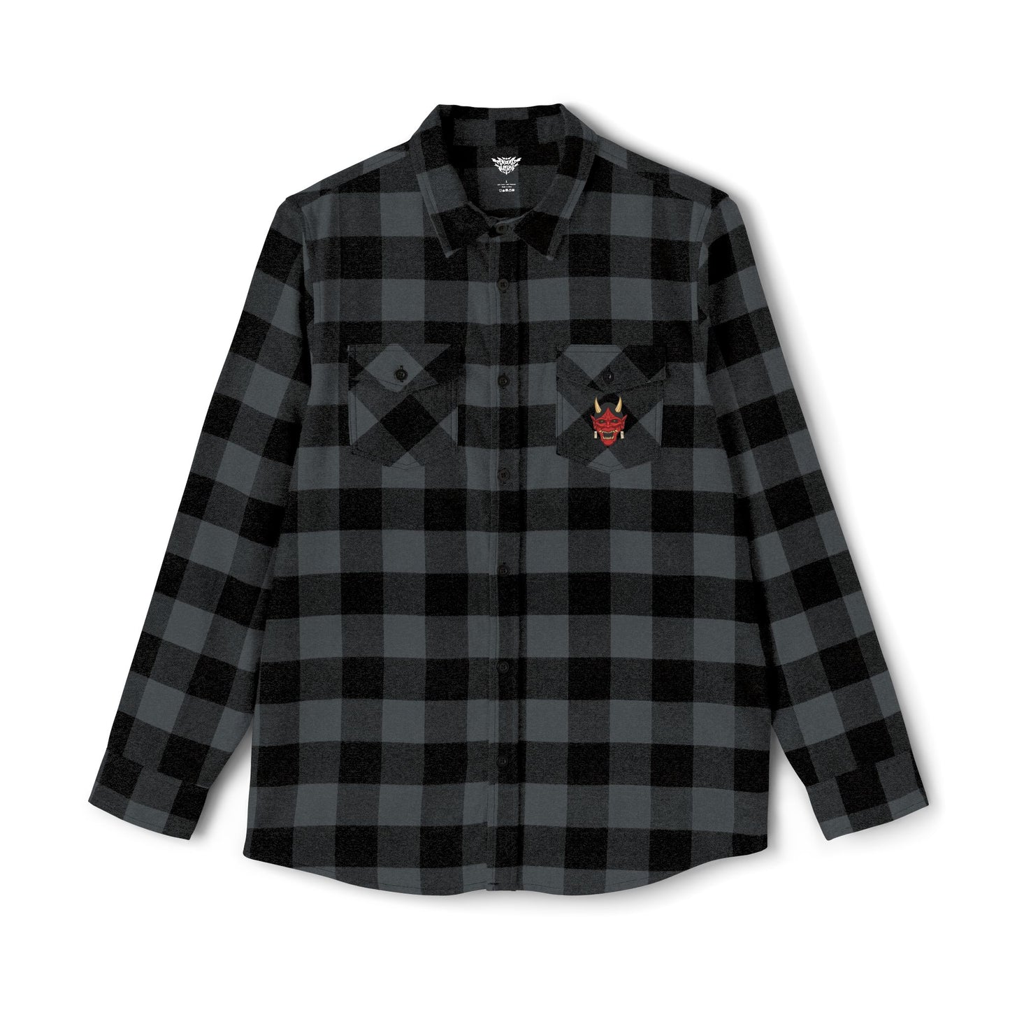 Red Oni Unisex Flannel Shirt