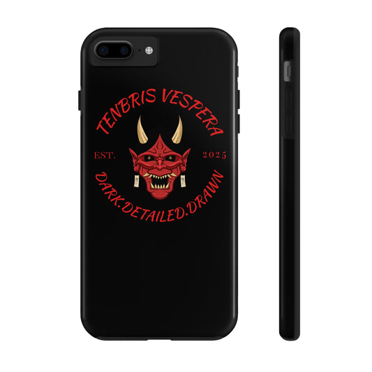 Red Oni Tough Phone Case