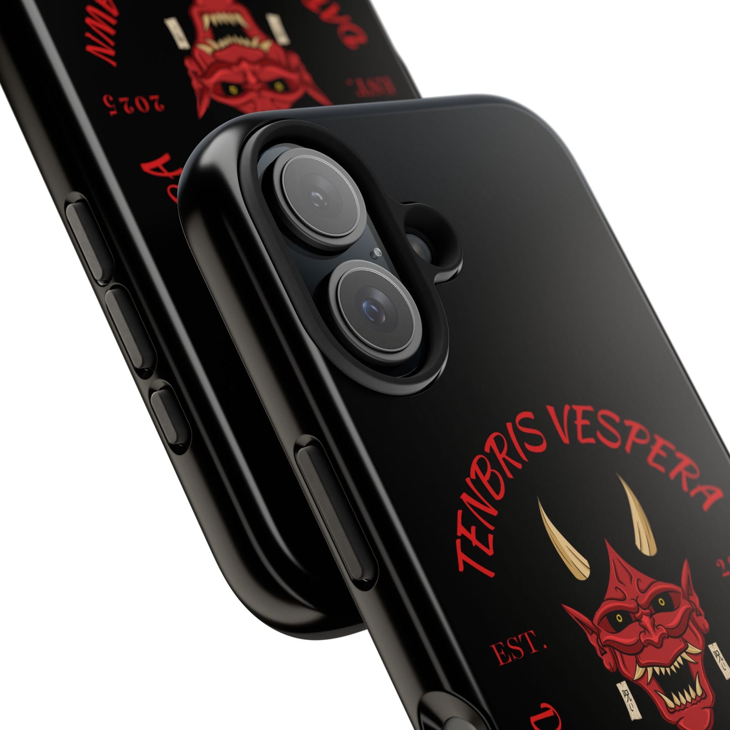 Red Oni Tough Phone Case