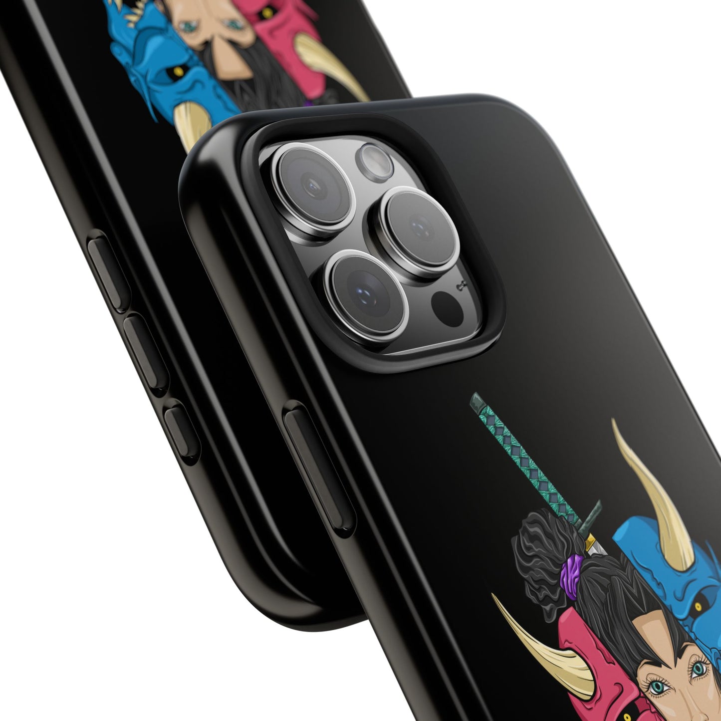 Girl Behind The Mask Tough Phone Case