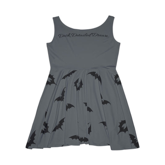 Bats Pattern Women's Skater Dress