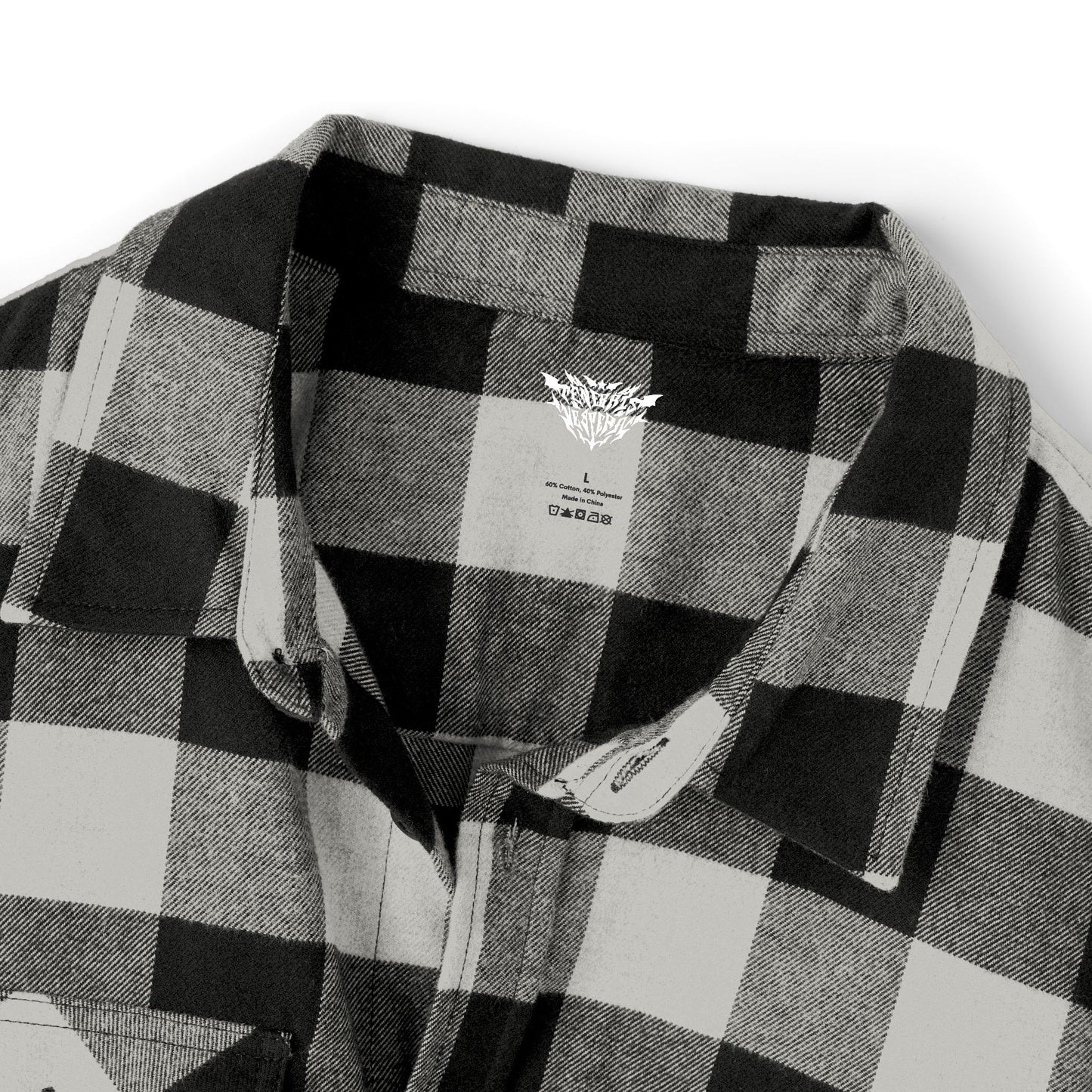 Red Oni Unisex Flannel Shirt