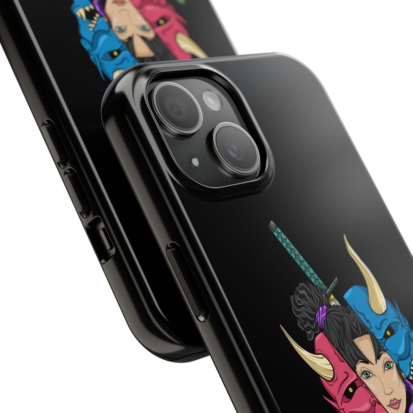 Girl Behind The Mask Tough Phone Case