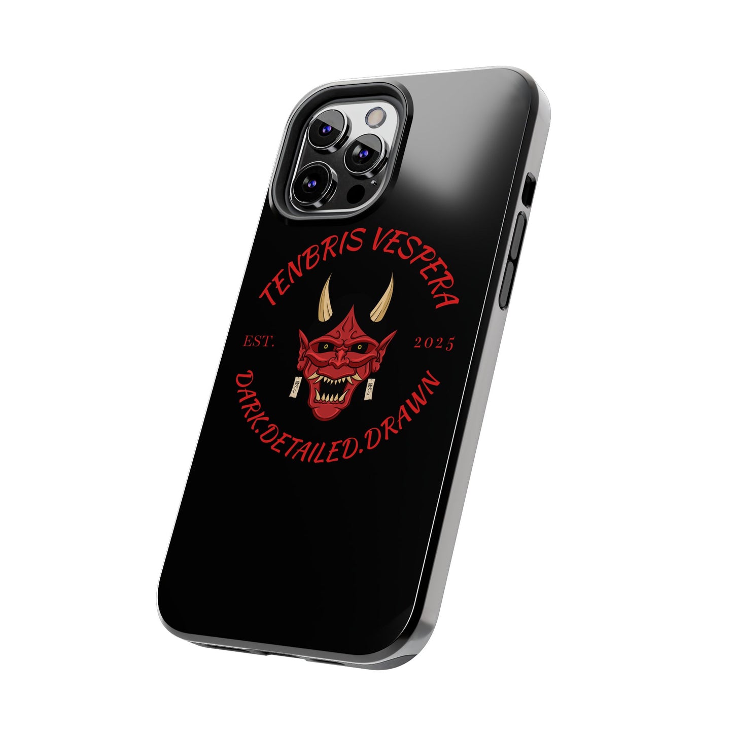 Red Oni Tough Phone Case