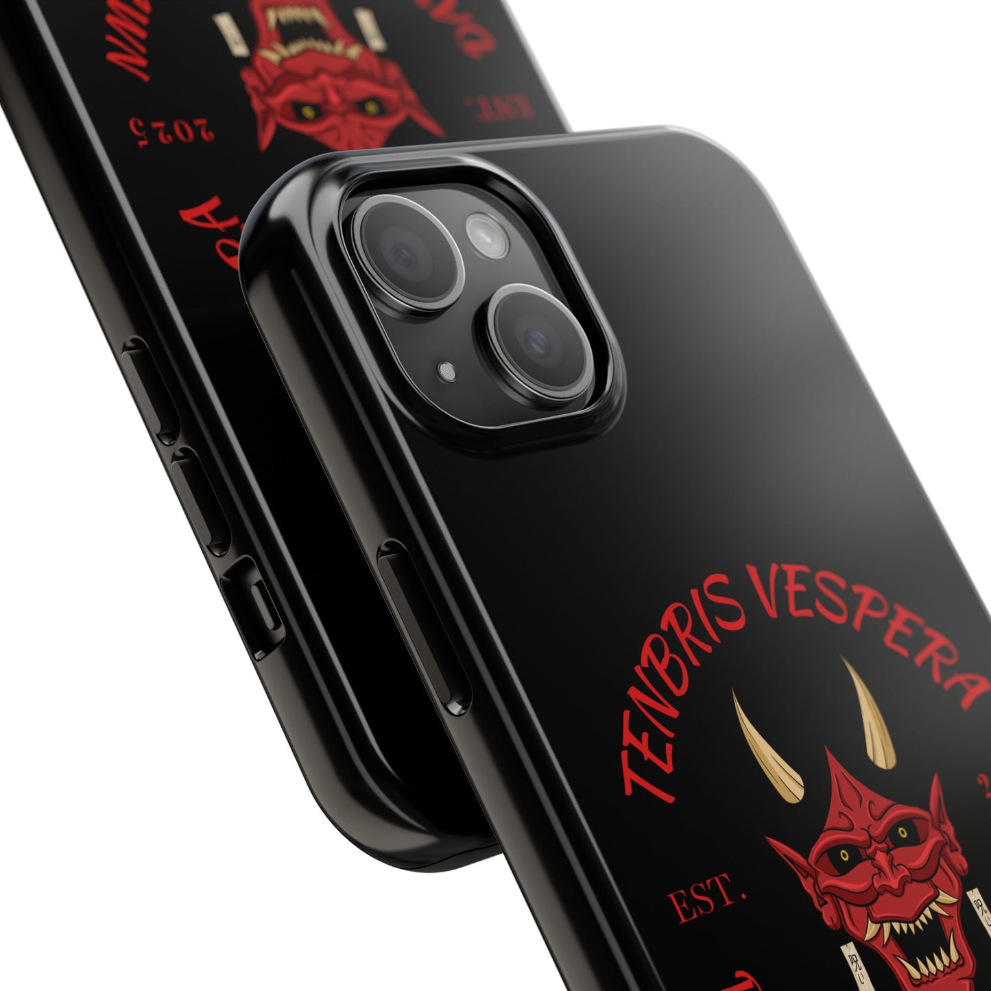 Red Oni Tough Phone Case