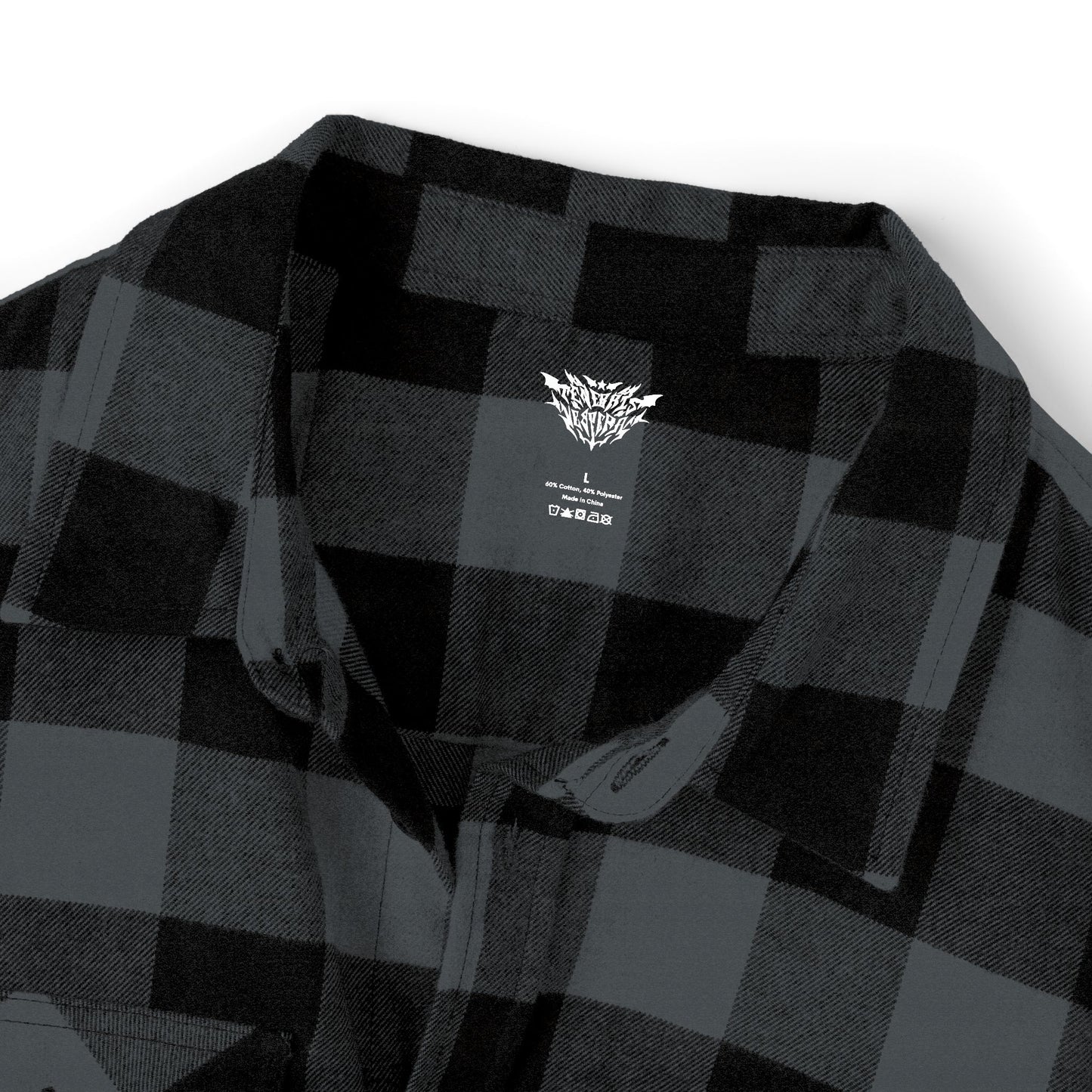 Red Oni Unisex Flannel Shirt