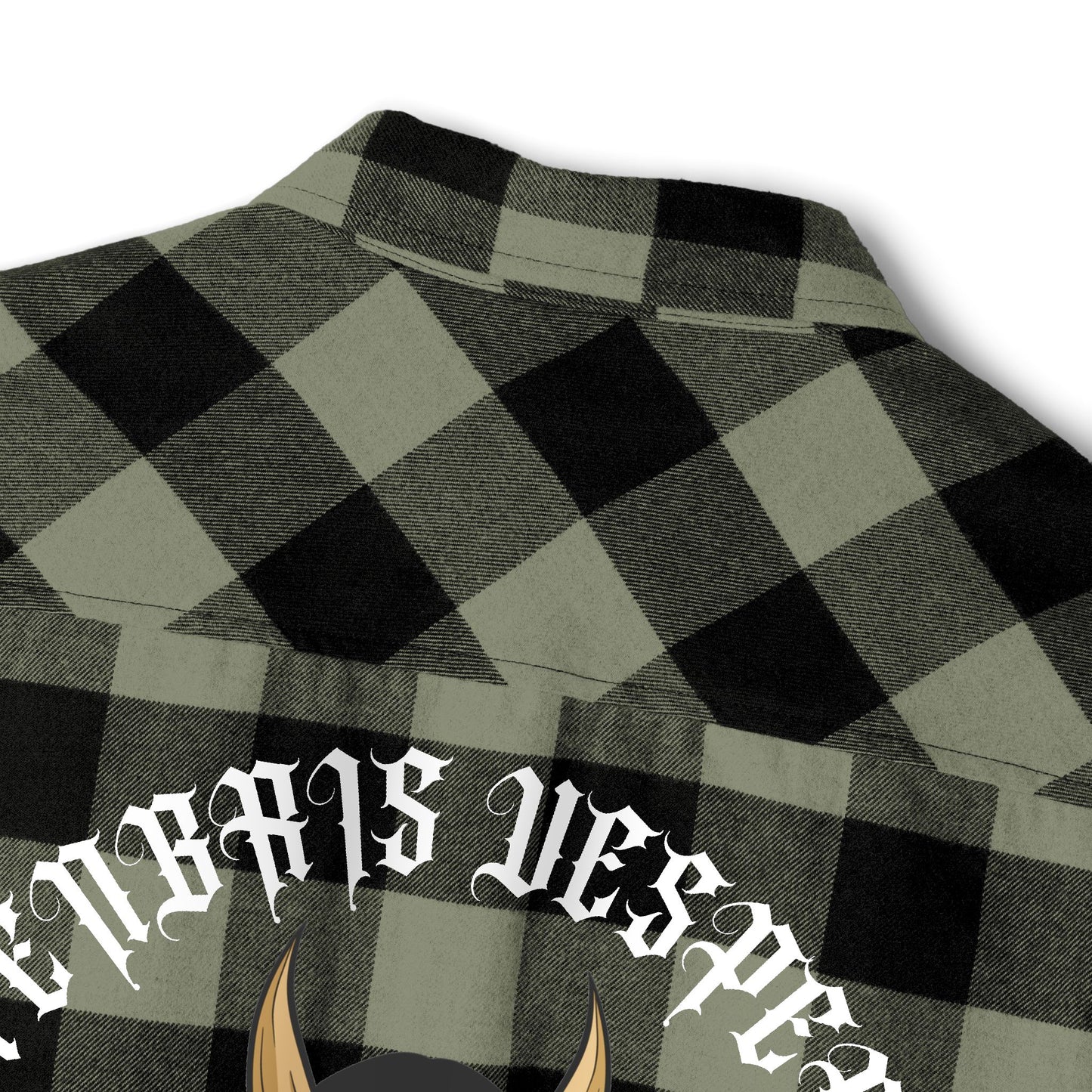 Red Oni Unisex Flannel Shirt