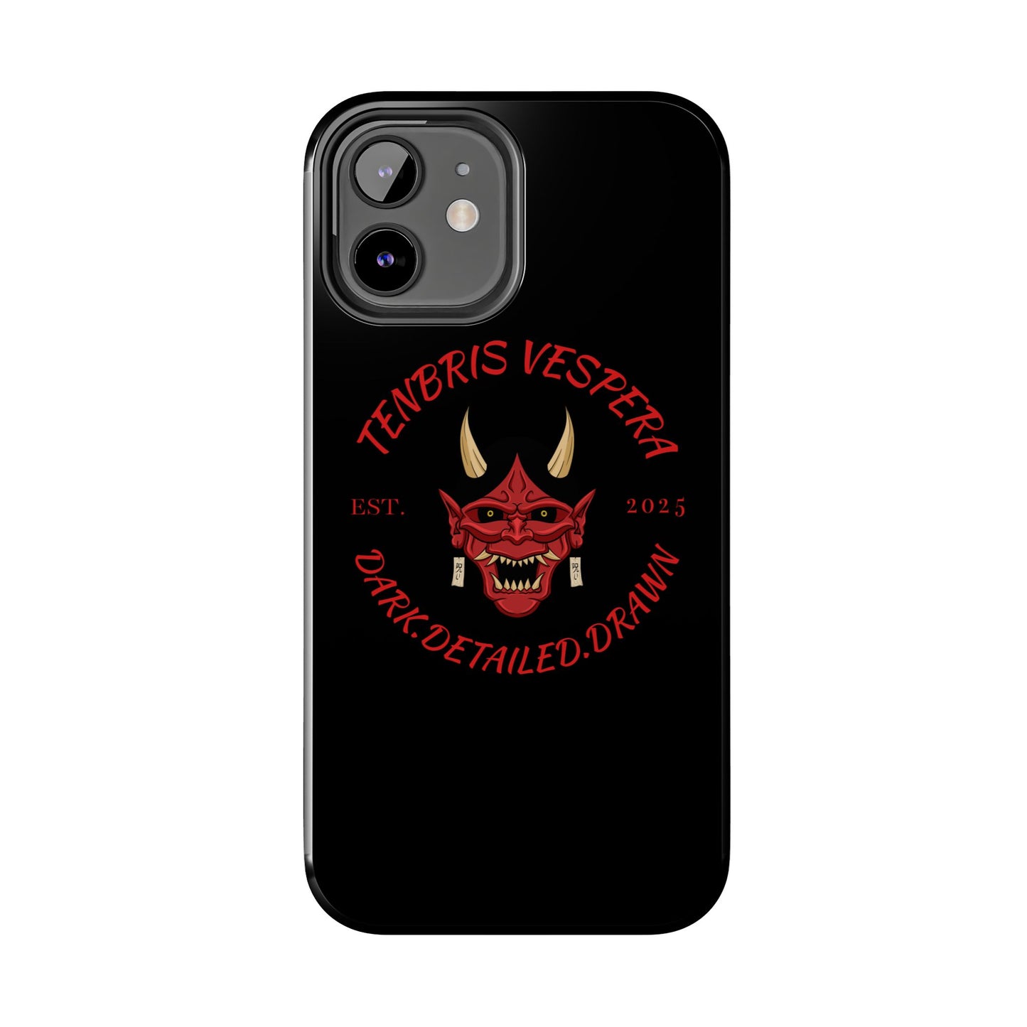Red Oni Tough Phone Case