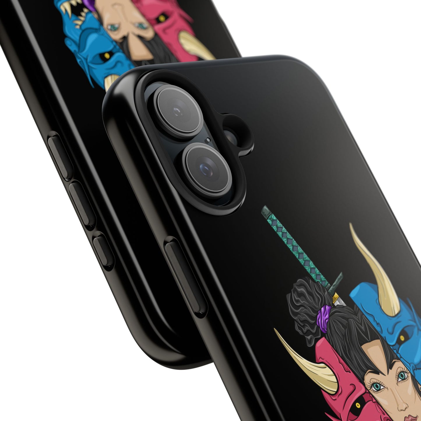 Girl Behind The Mask Tough Phone Case