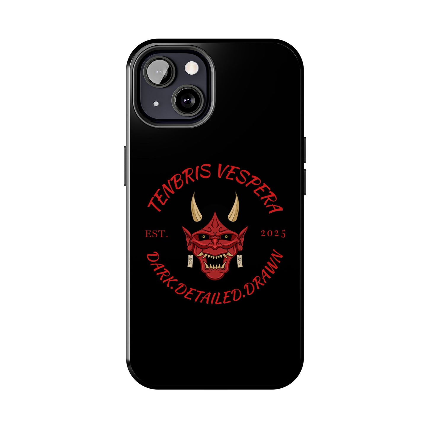 Red Oni Tough Phone Case