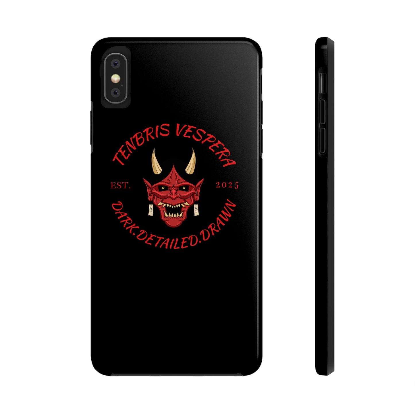 Red Oni Tough Phone Case
