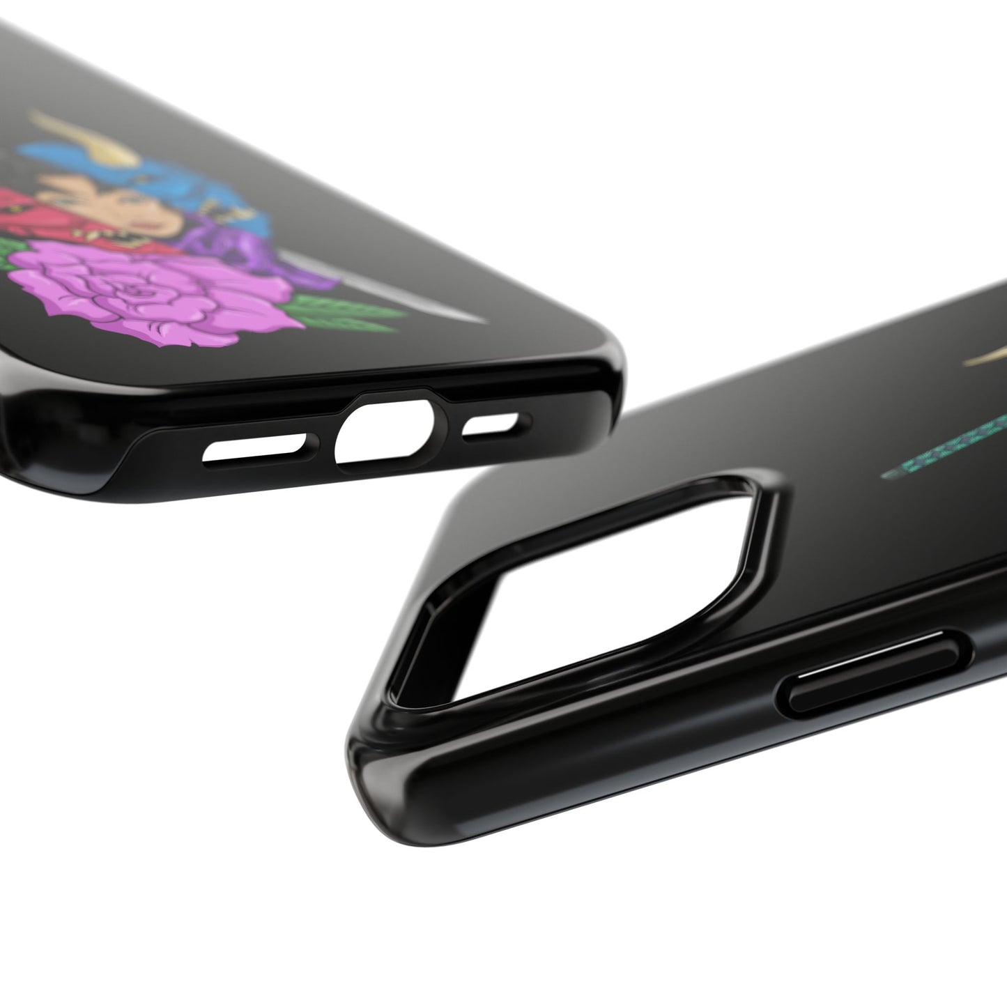 Girl Behind The Mask Tough Phone Case