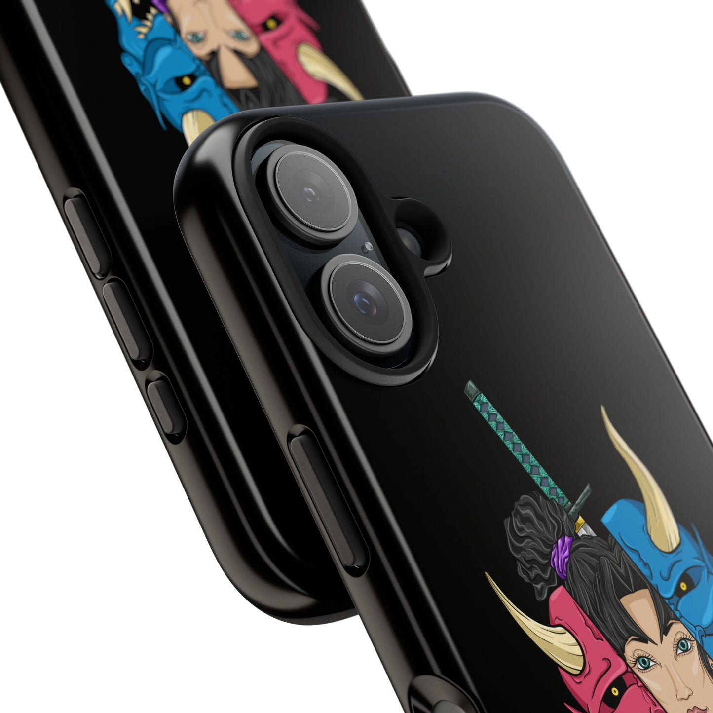 Girl Behind The Mask Tough Phone Case