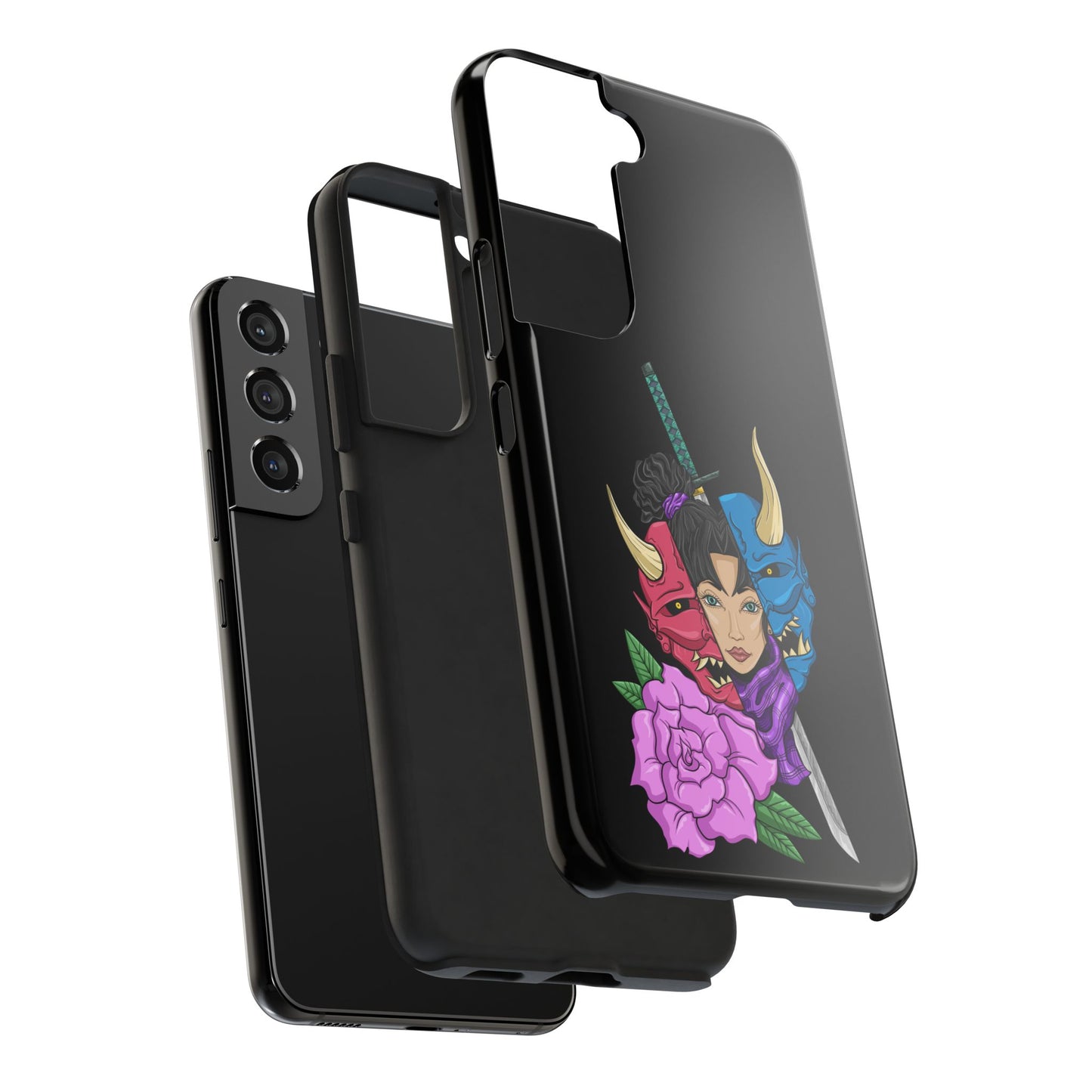Girl Behind The Mask Tough Phone Case