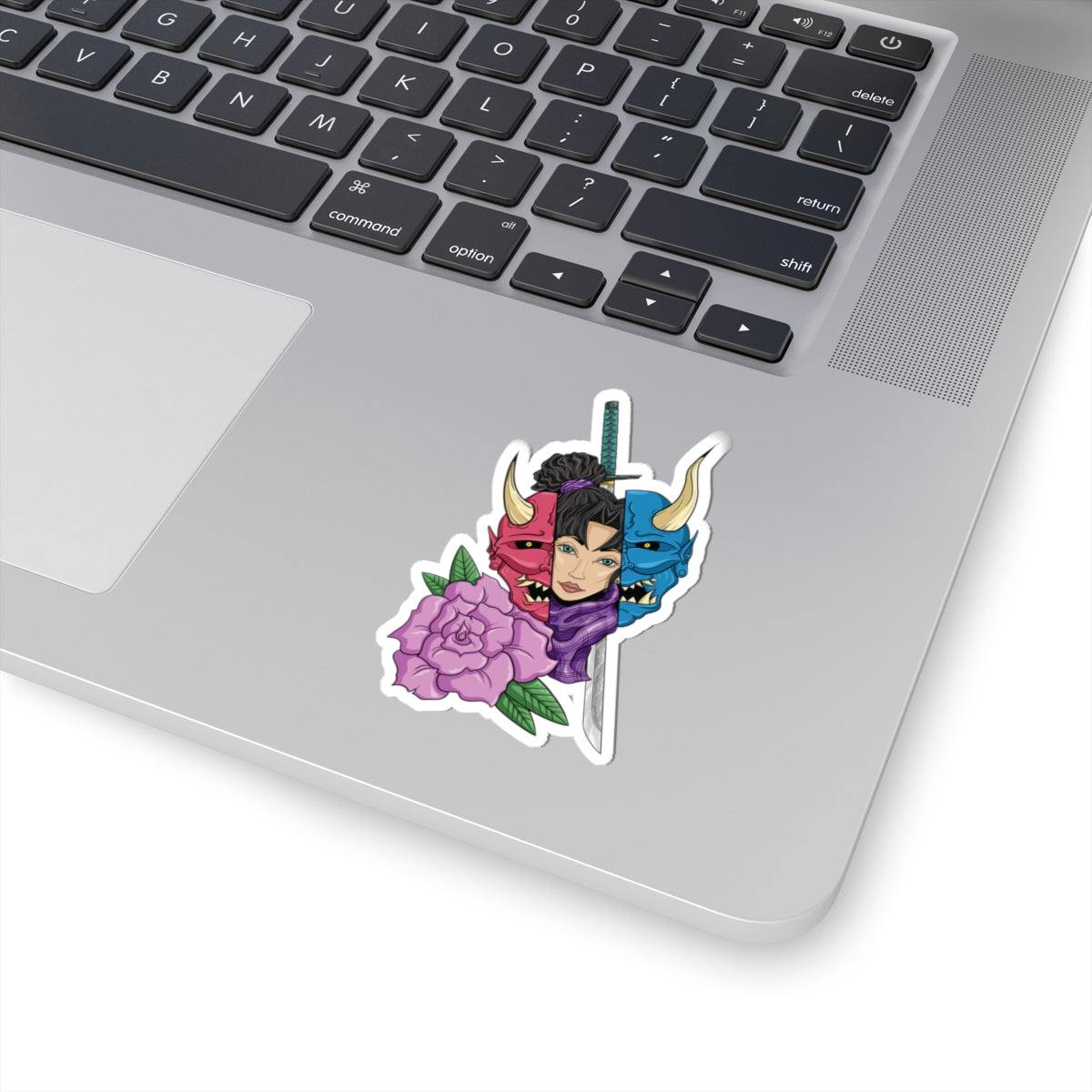 Girl Behind The Mask Sticker