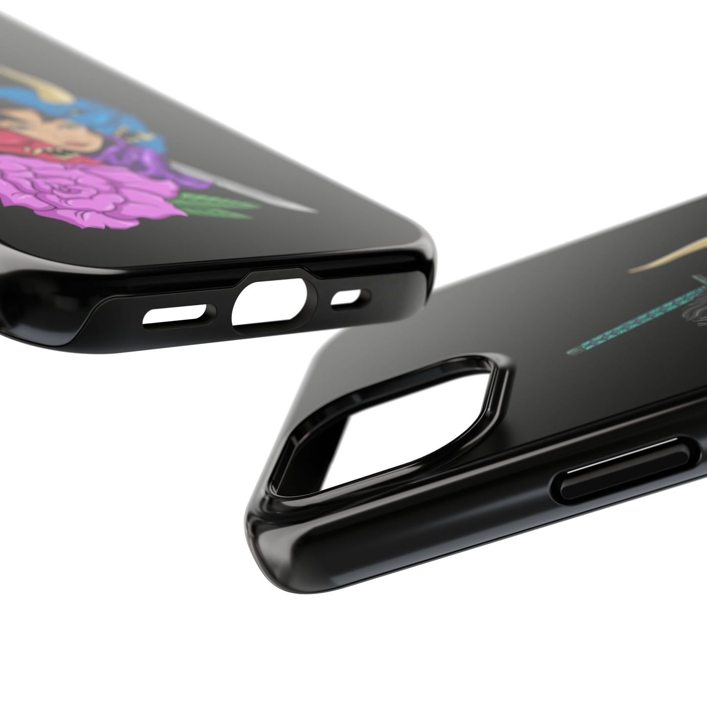Girl Behind The Mask Tough Phone Case