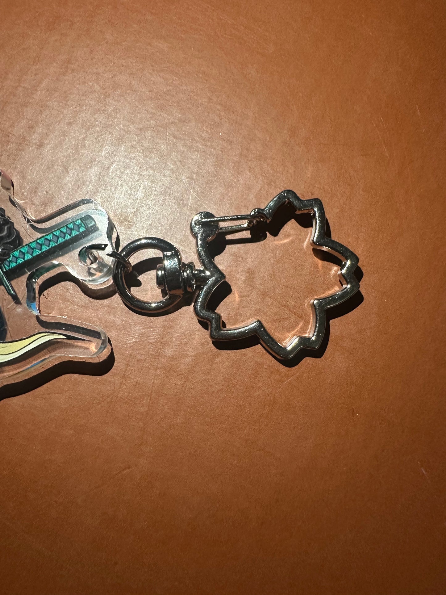 Girl Behind The Mask Acrylic Keychain