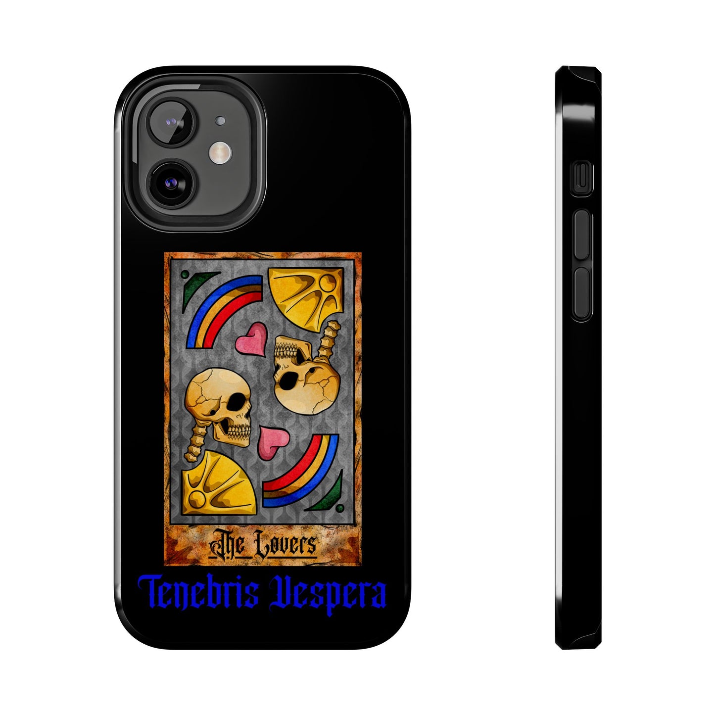 The Lovers Tarot Tough Phone Case iPhone 12 Mini