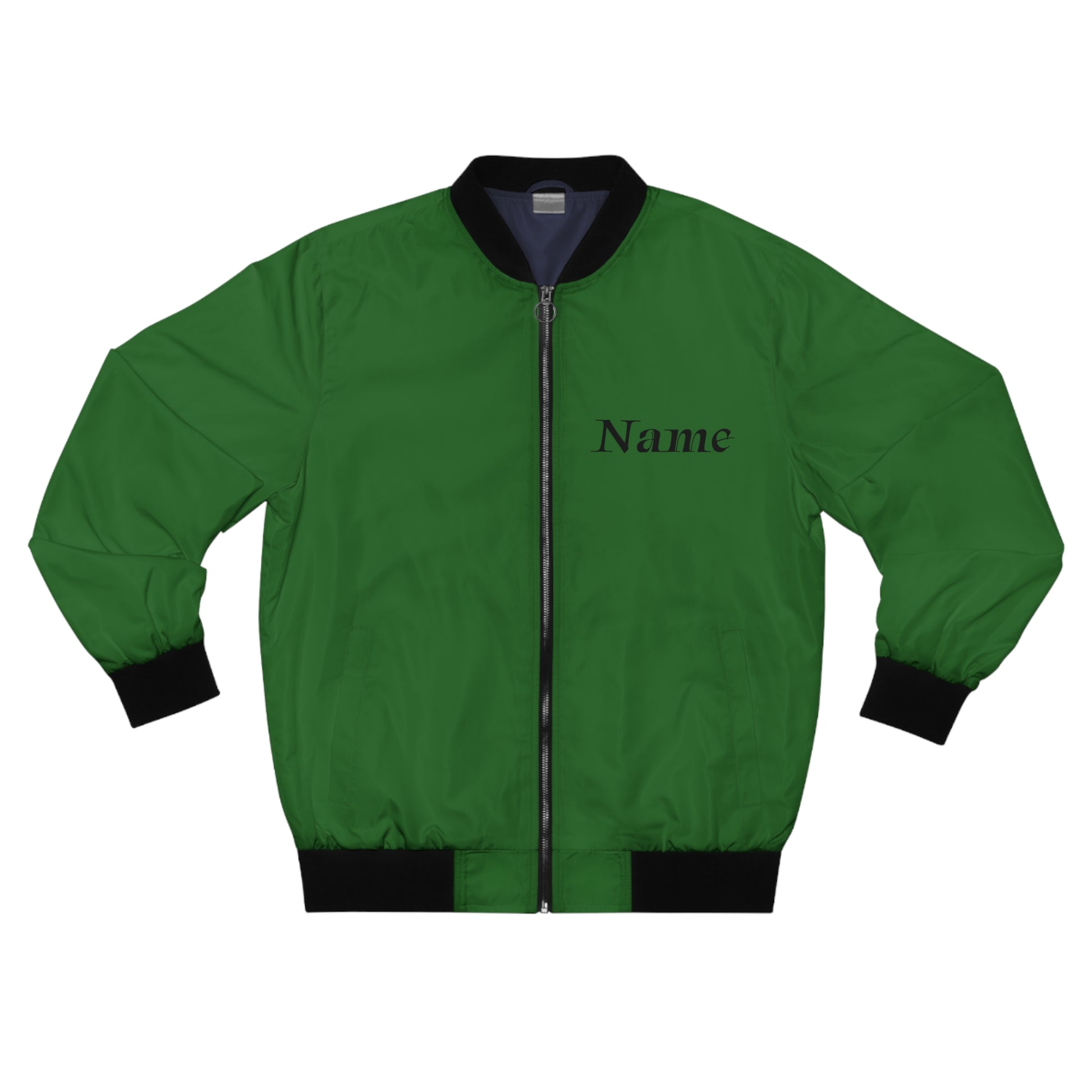 Echoes of Excellence Green Men’s Bomber Jacket 5XL