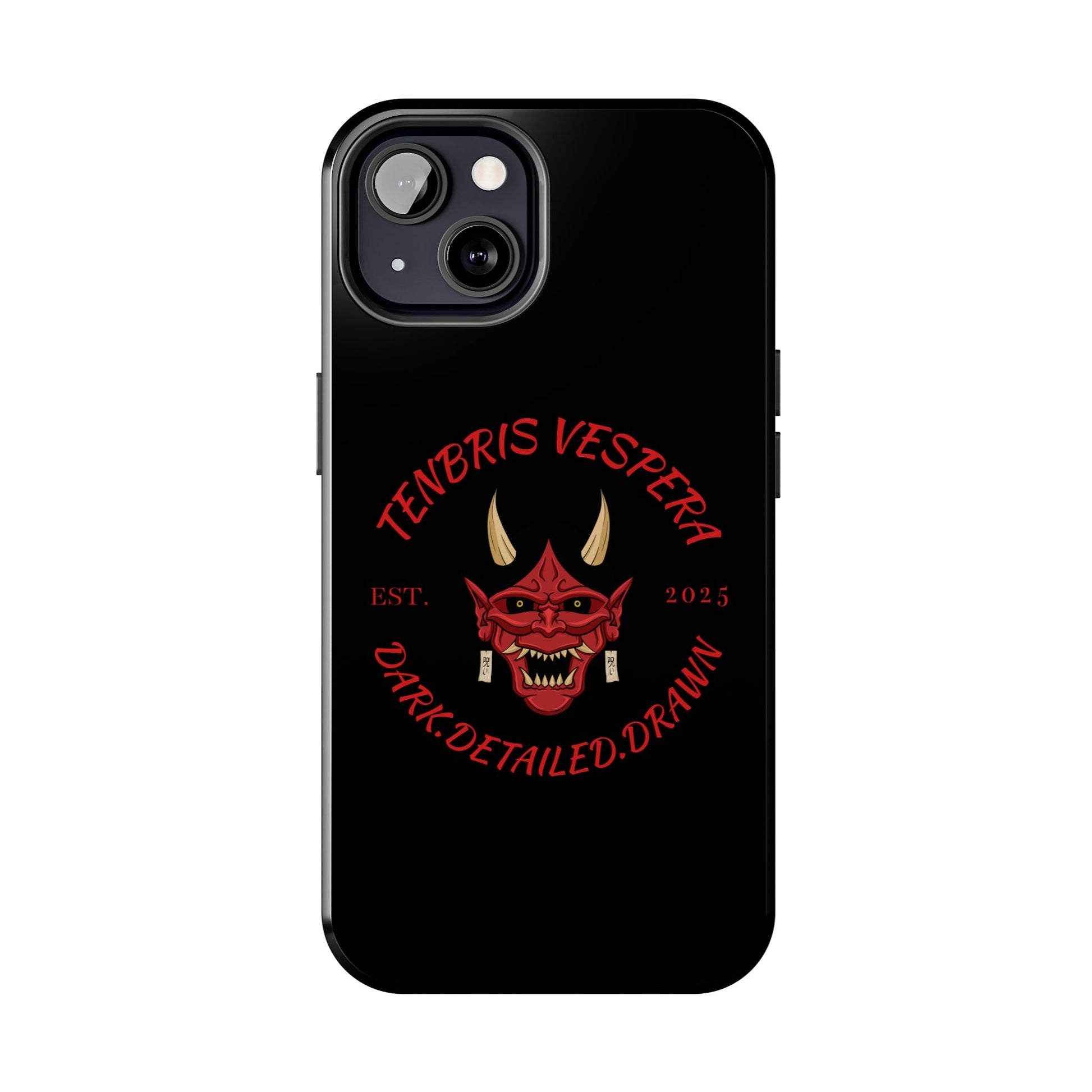 Red Oni Tough Phone Case