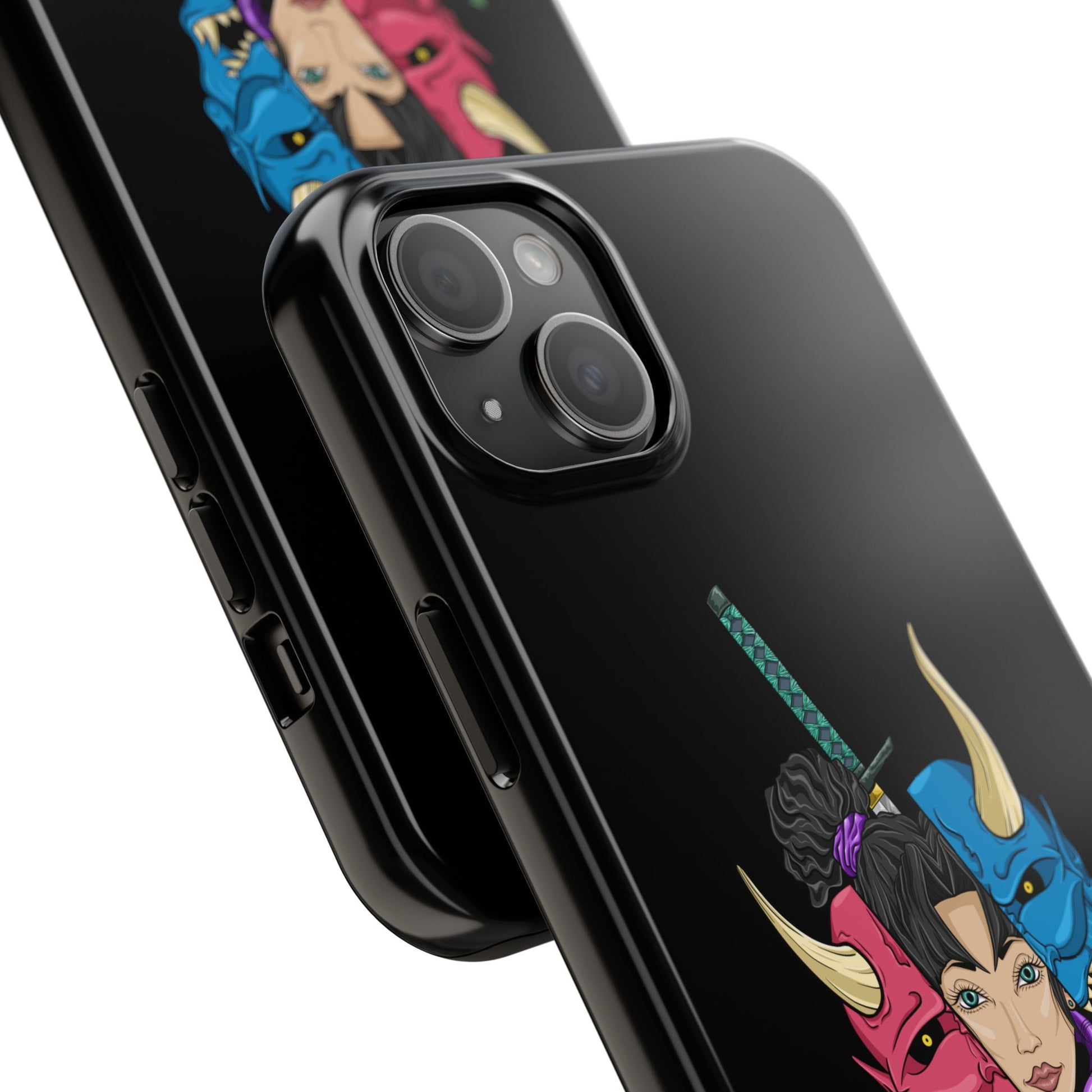 Girl Behind The Mask Tough Phone Case