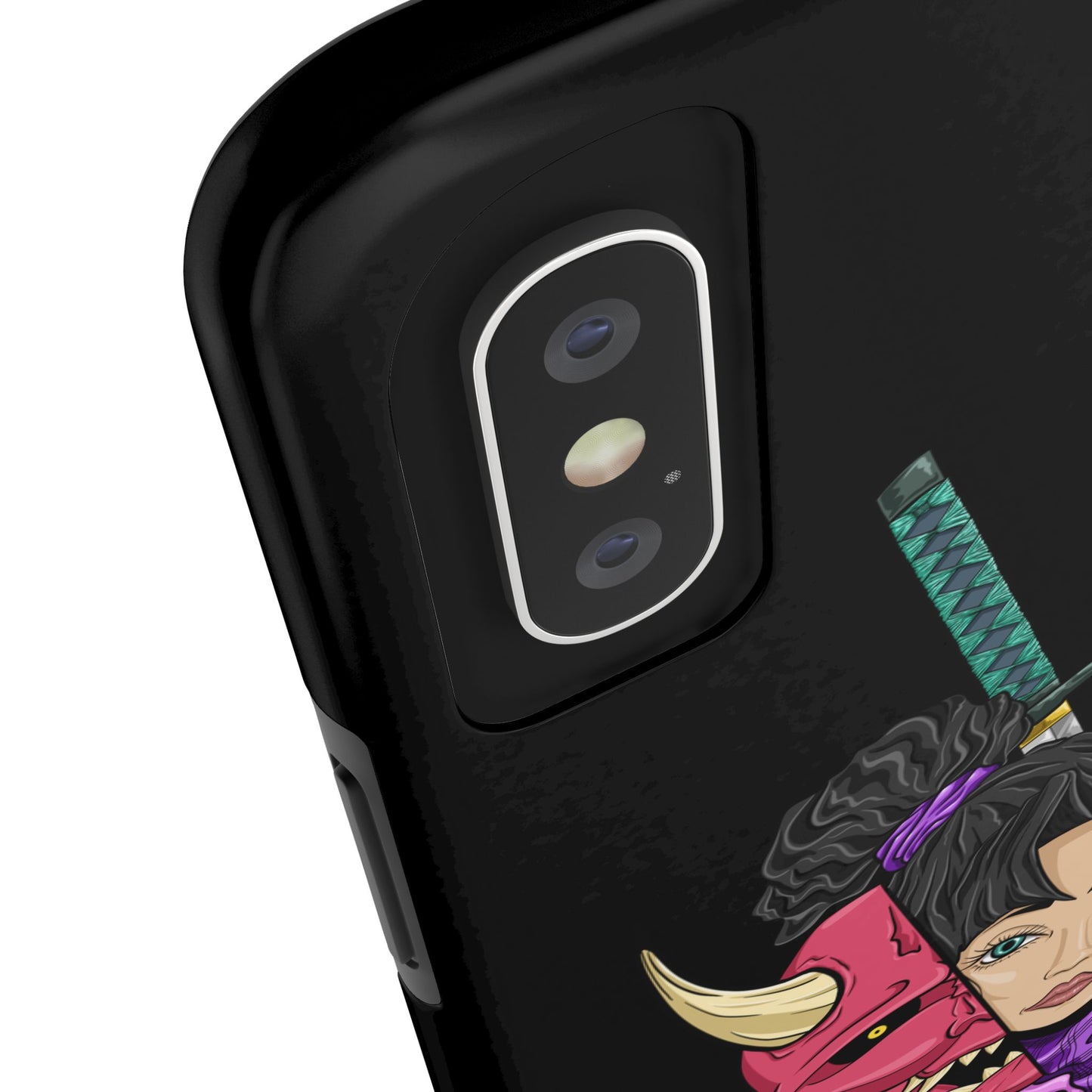 Girl Behind The Mask Tough Phone Case
