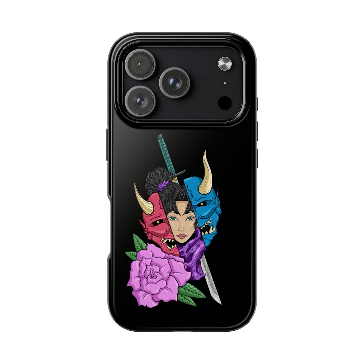 Girl Behind The Mask Tough Phone Case iPhone 17 Pro