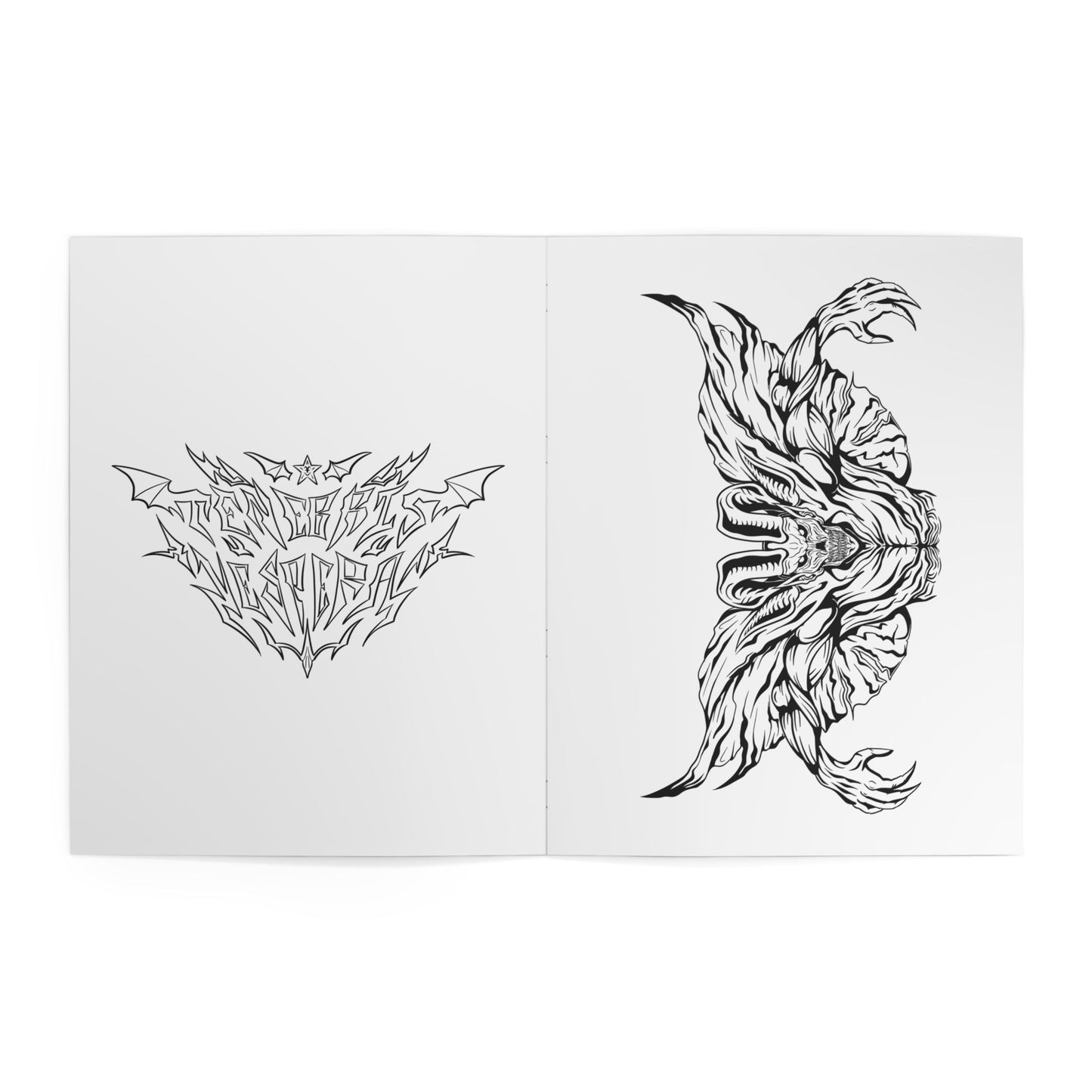 Tenebris Vespera Designs Coloring Book