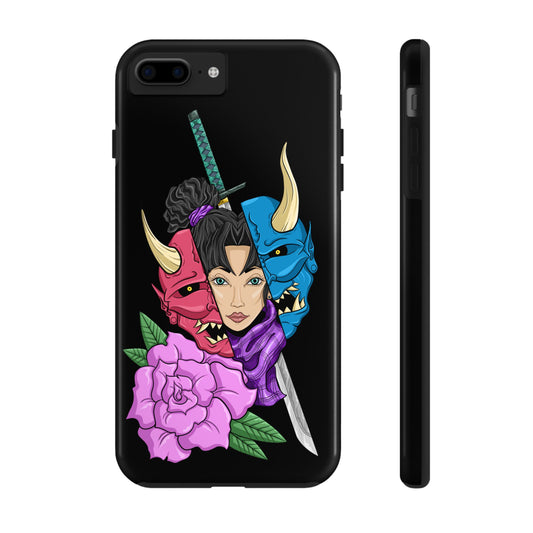 Girl Behind The Mask Tough Phone Case