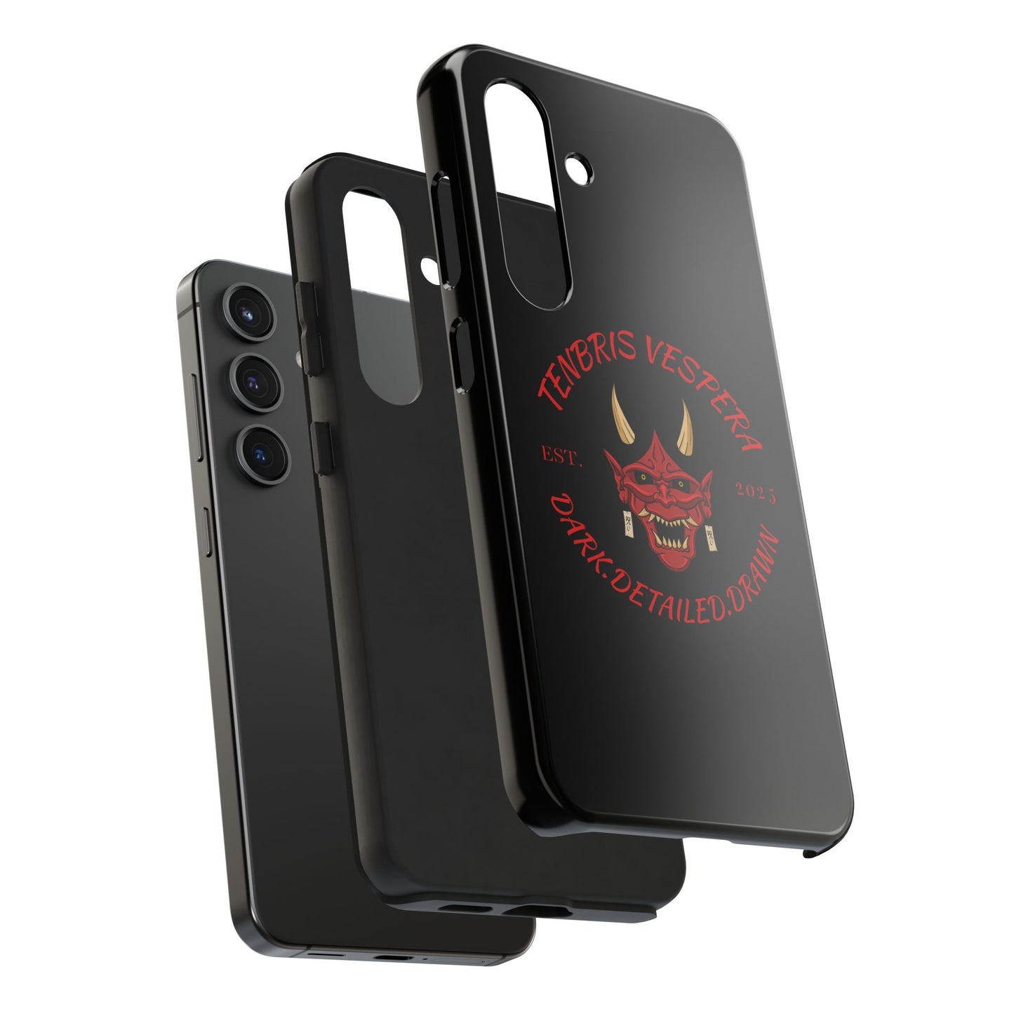 Red Oni Tough Phone Case