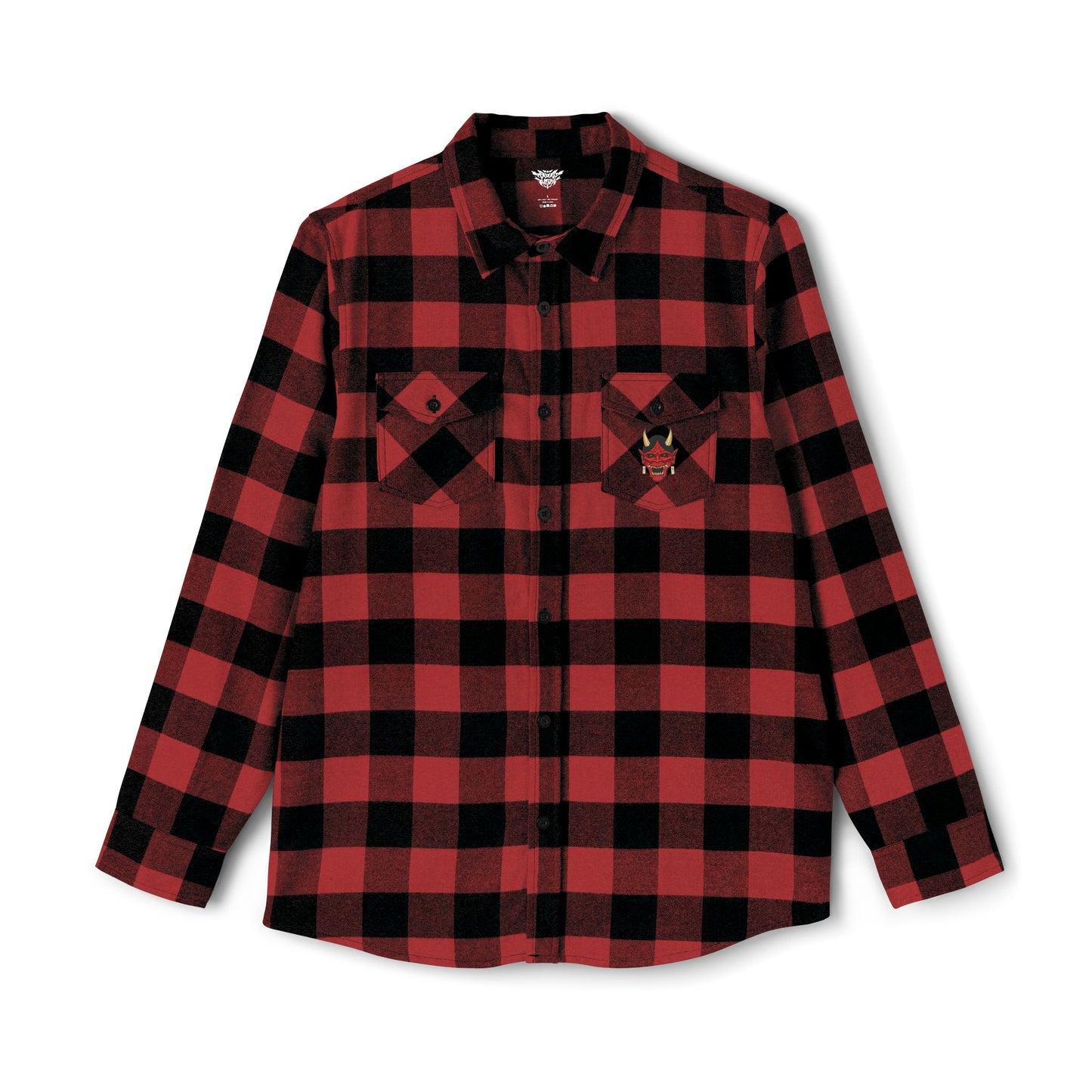 Red Oni Unisex Flannel Shirt