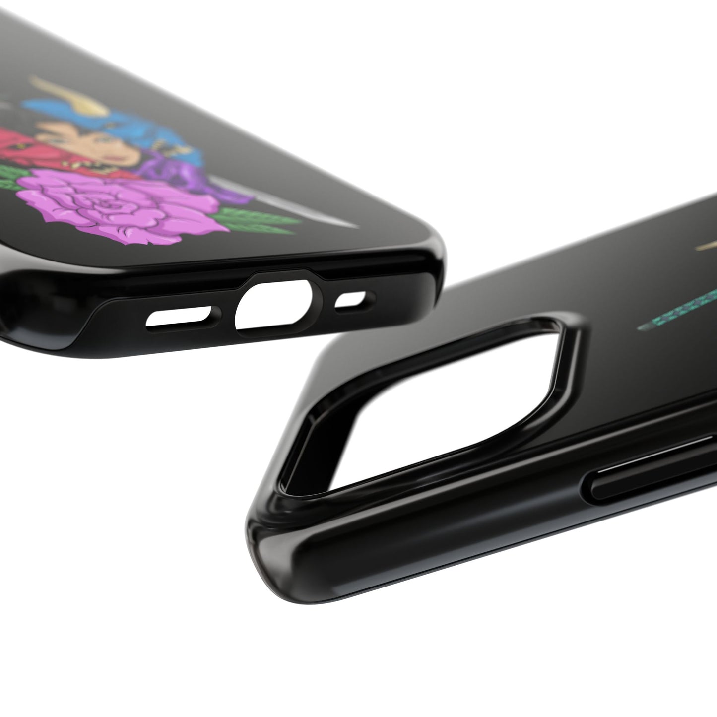 Girl Behind The Mask Tough Phone Case