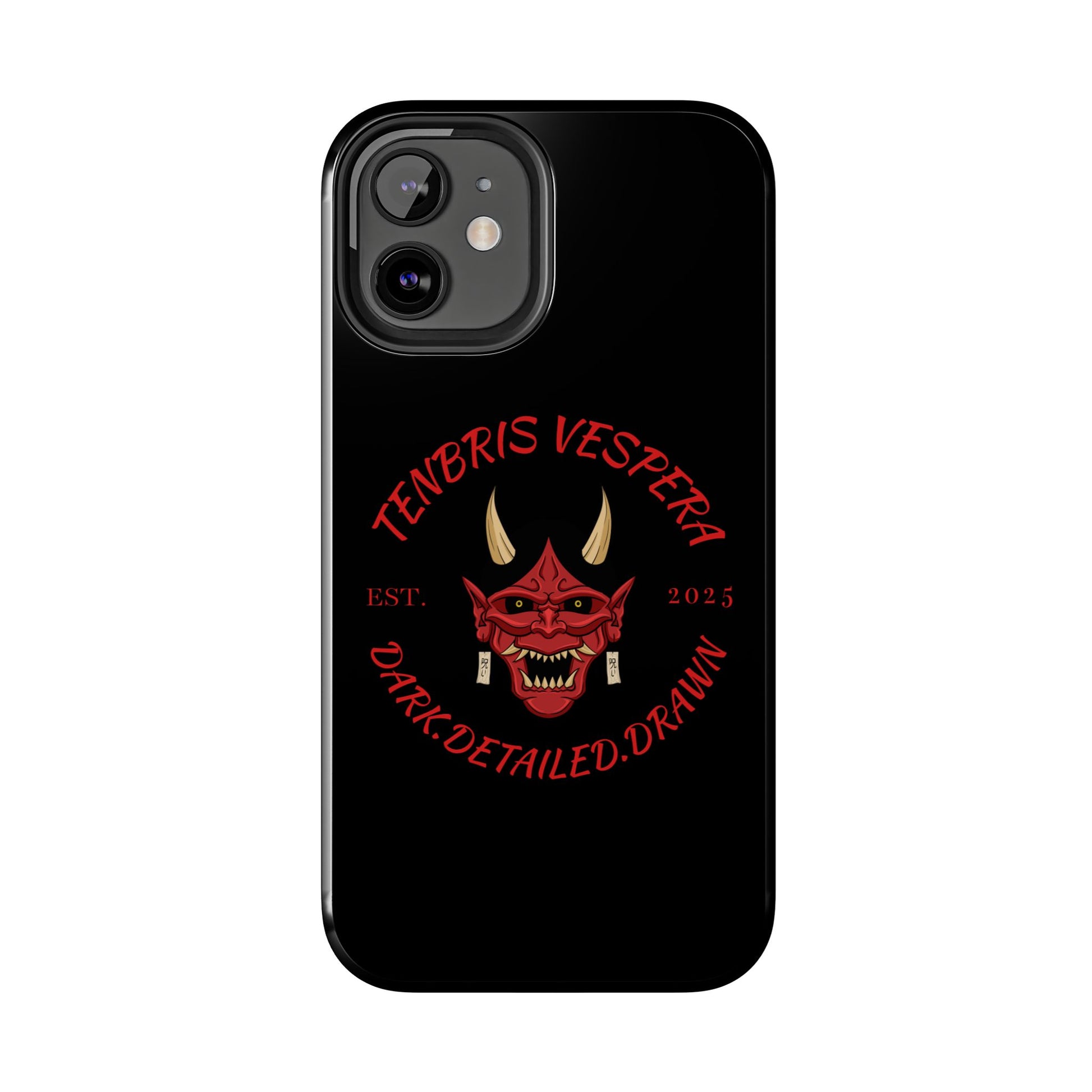 Red Oni Tough Phone Case