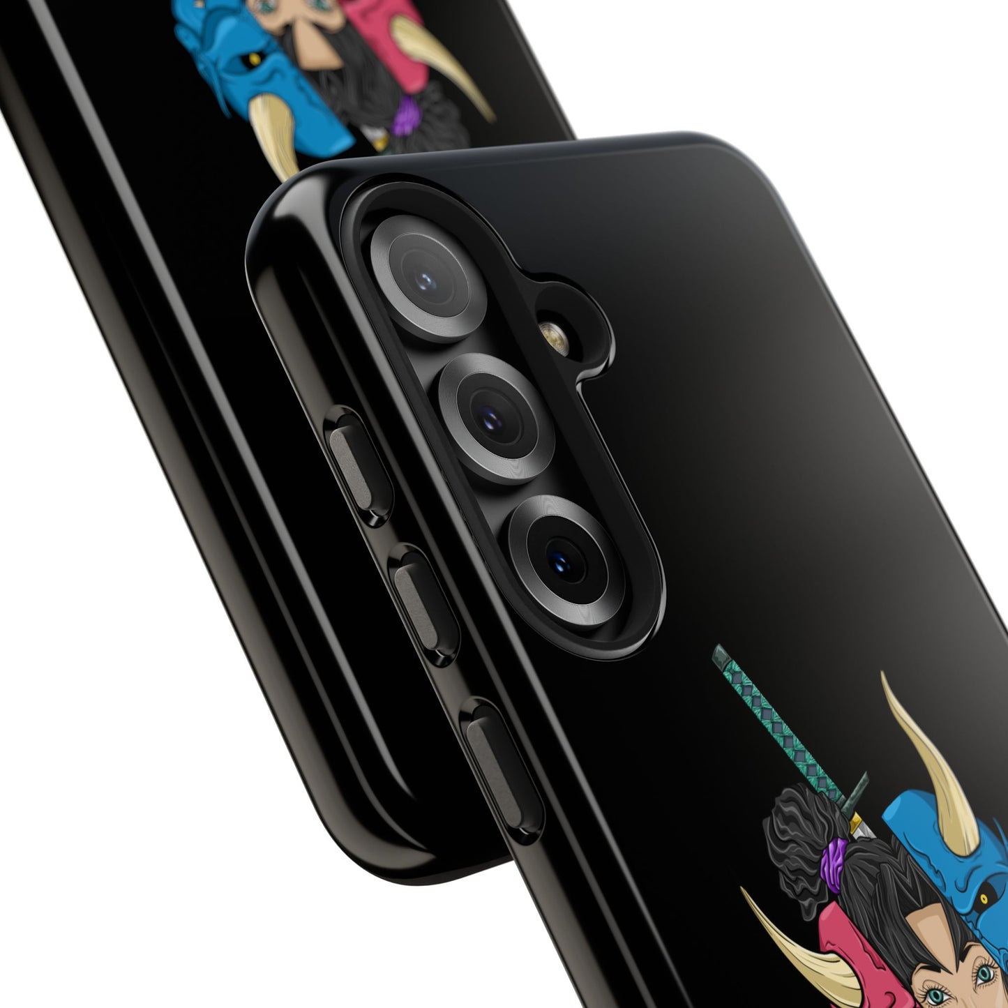 Girl Behind The Mask Tough Phone Case