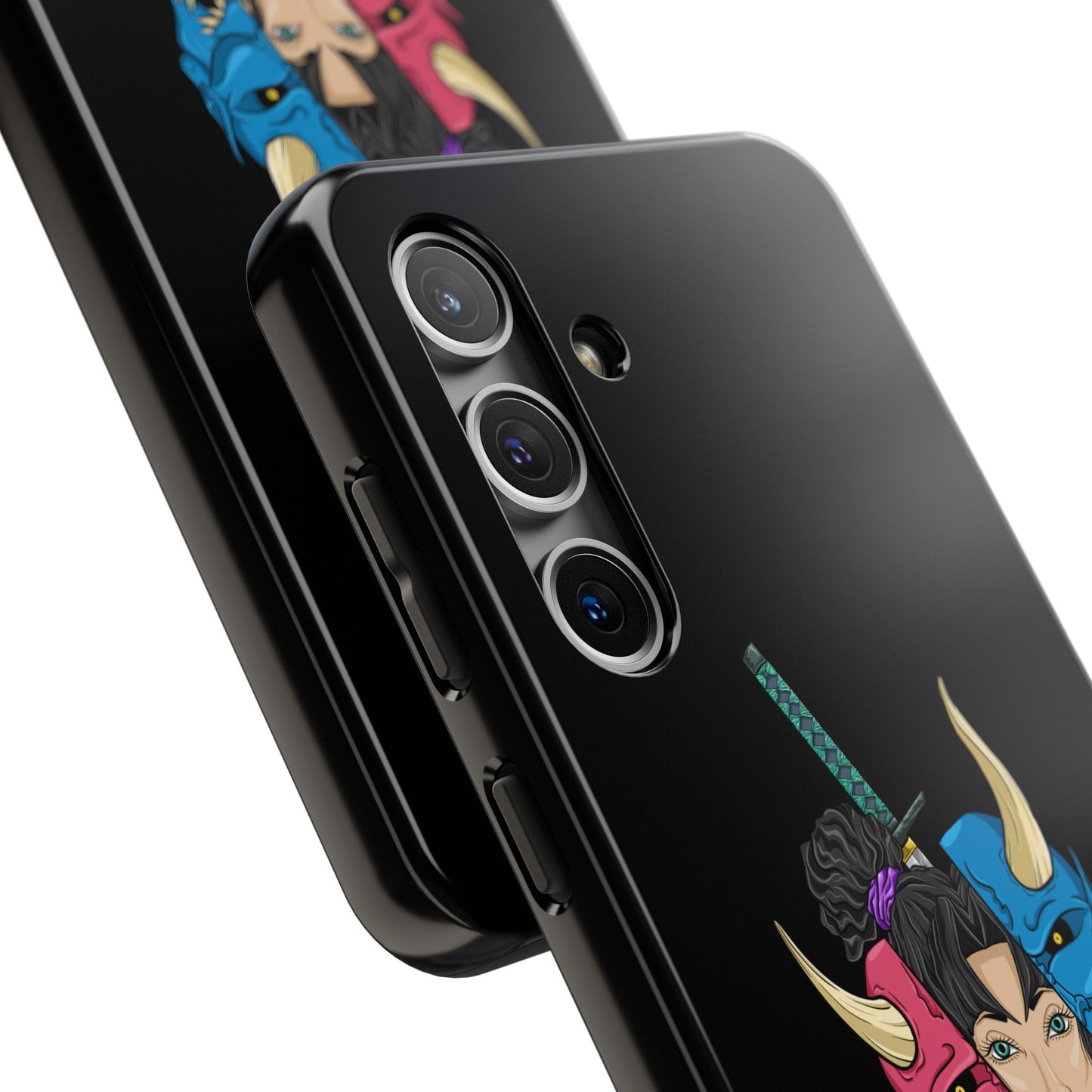Girl Behind The Mask Tough Phone Case