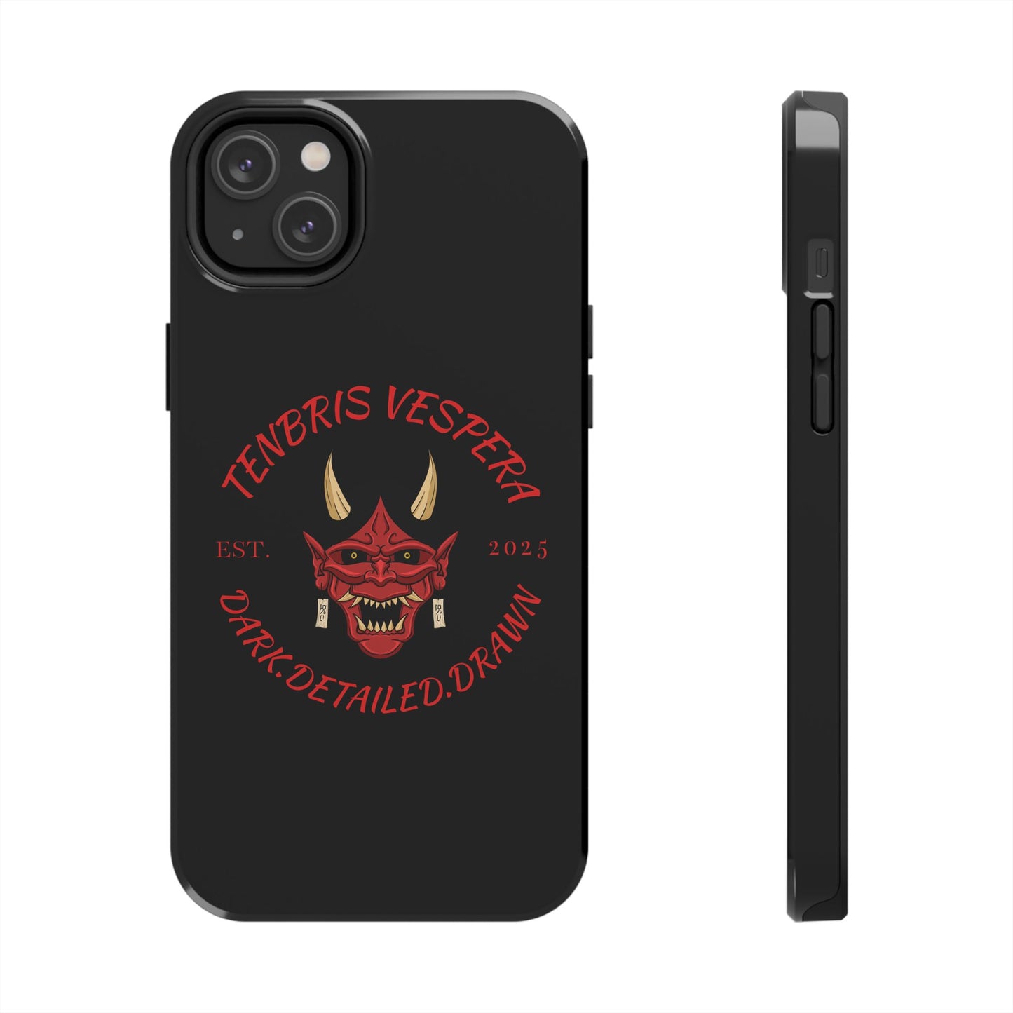 Red Oni Tough Phone Case iPhone 14 Plus
